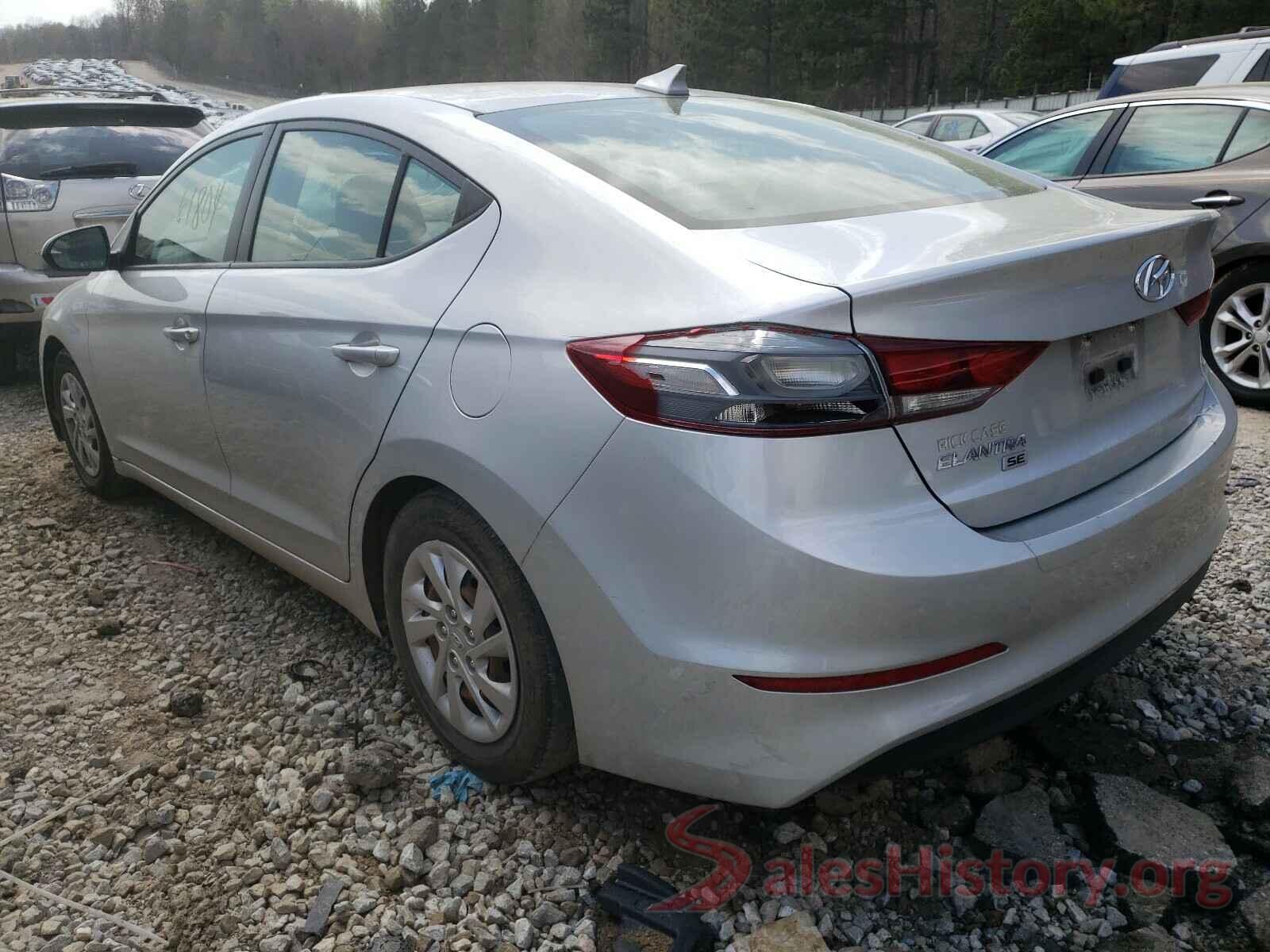 5NPD74LF5HH096131 2017 HYUNDAI ELANTRA