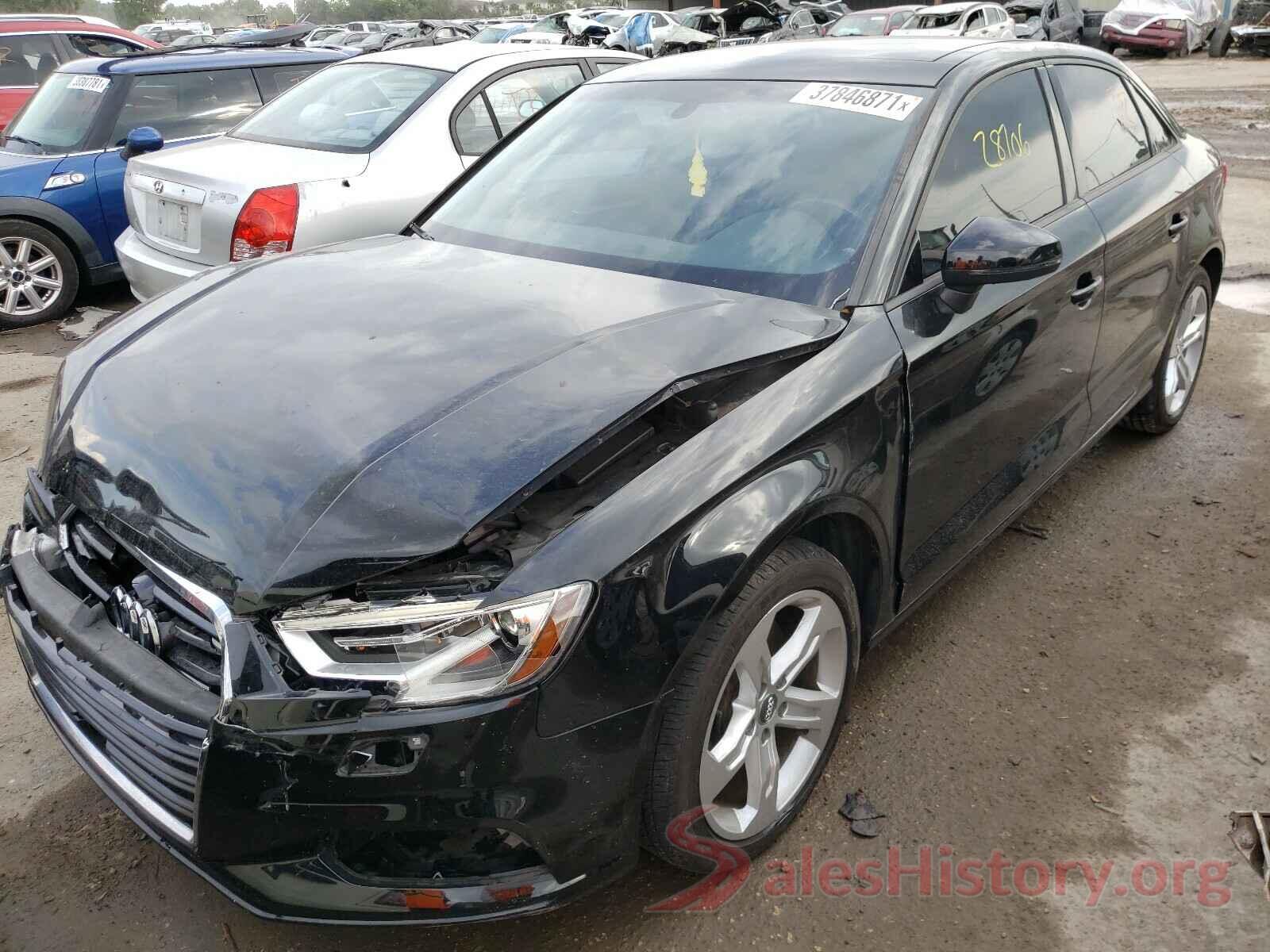 WAUAUGFFXH1027996 2017 AUDI A3