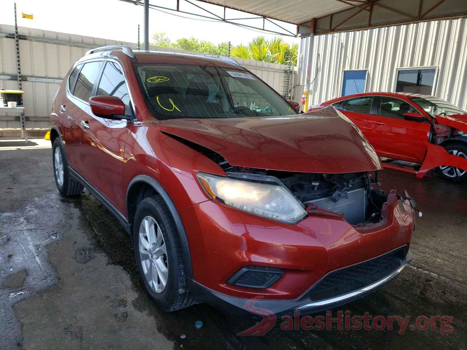 KNMAT2MT6GP605007 2016 NISSAN ROGUE