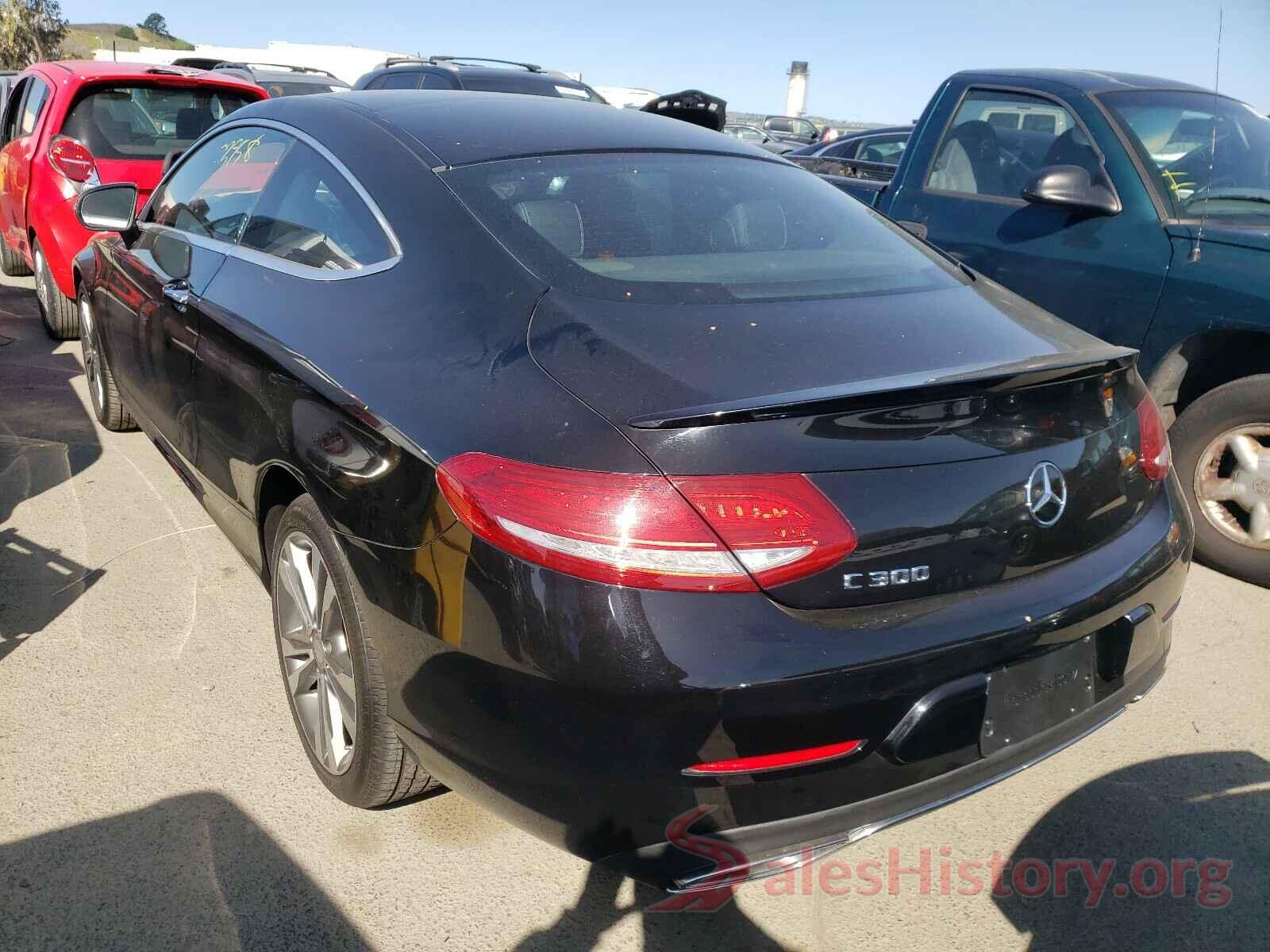 WDDWJ4JB9HF373745 2017 MERCEDES-BENZ C CLASS