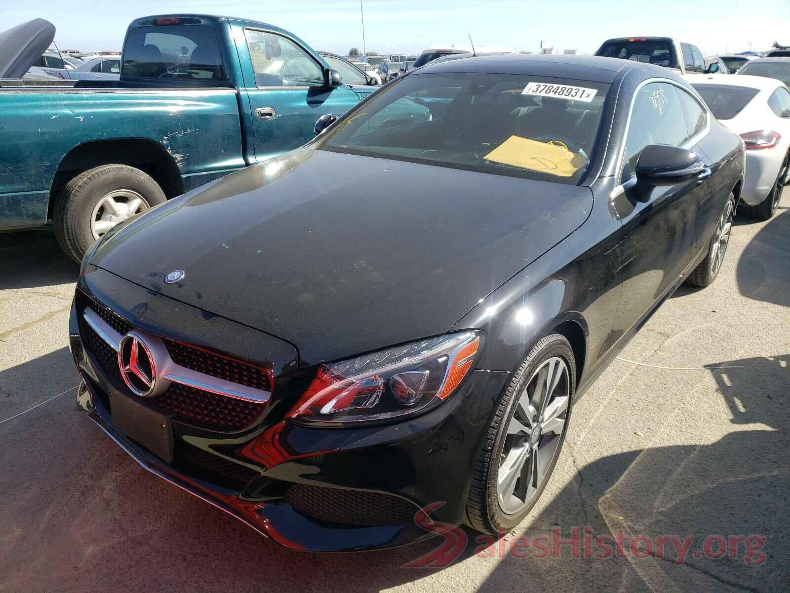 WDDWJ4JB9HF373745 2017 MERCEDES-BENZ C CLASS