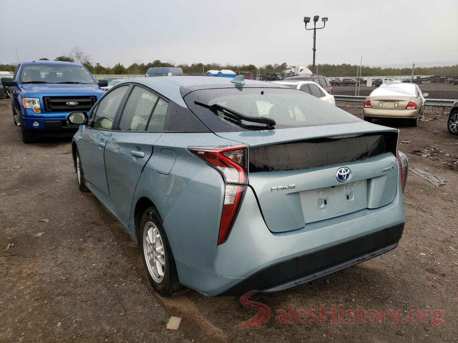 JTDKARFU6G3519325 2016 TOYOTA PRIUS