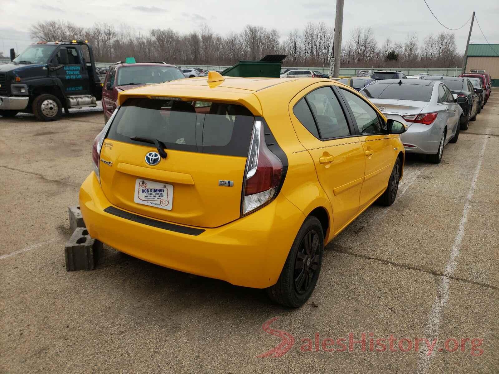 JTDKDTB37G1133333 2016 TOYOTA PRIUS