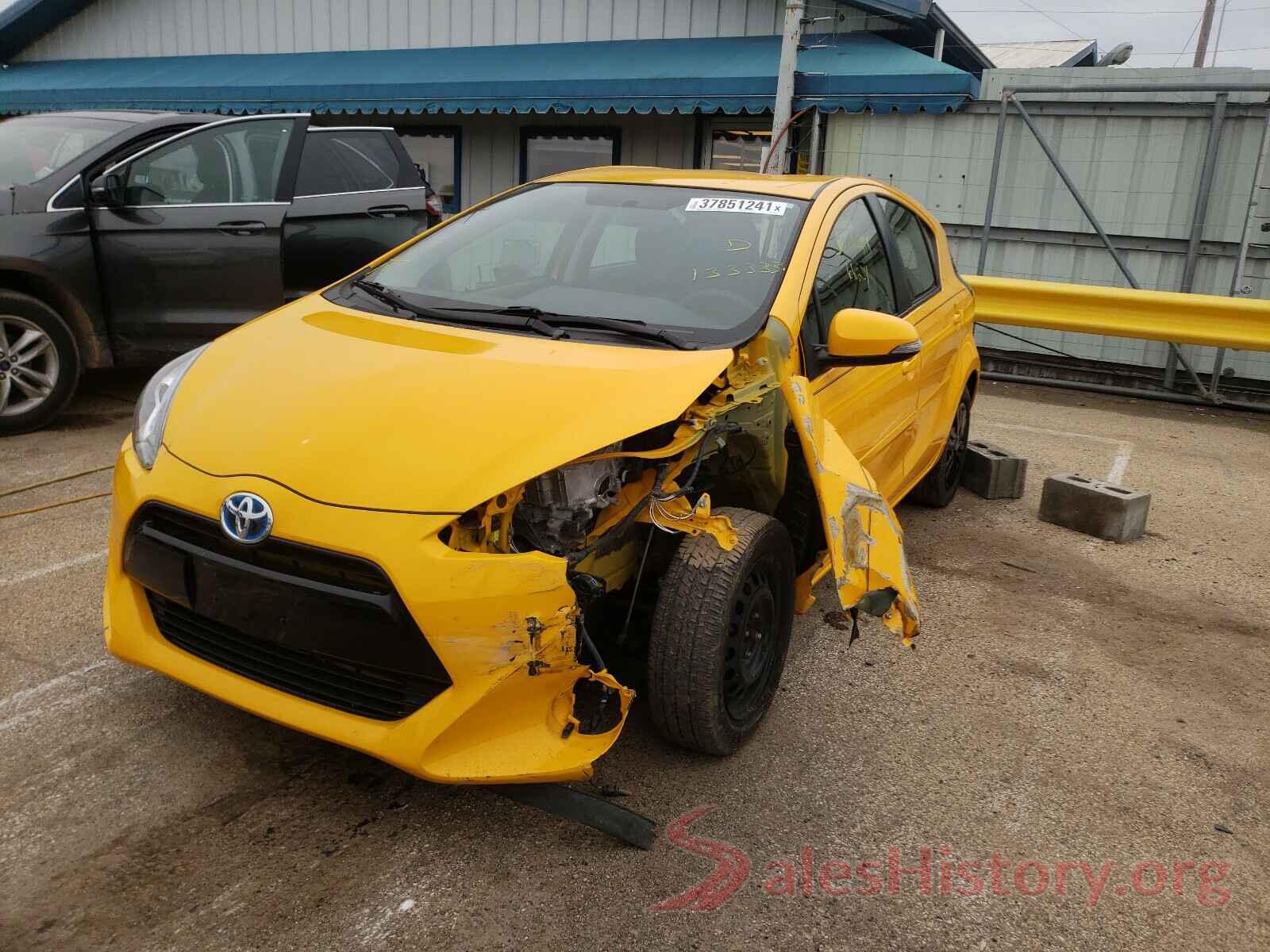 JTDKDTB37G1133333 2016 TOYOTA PRIUS