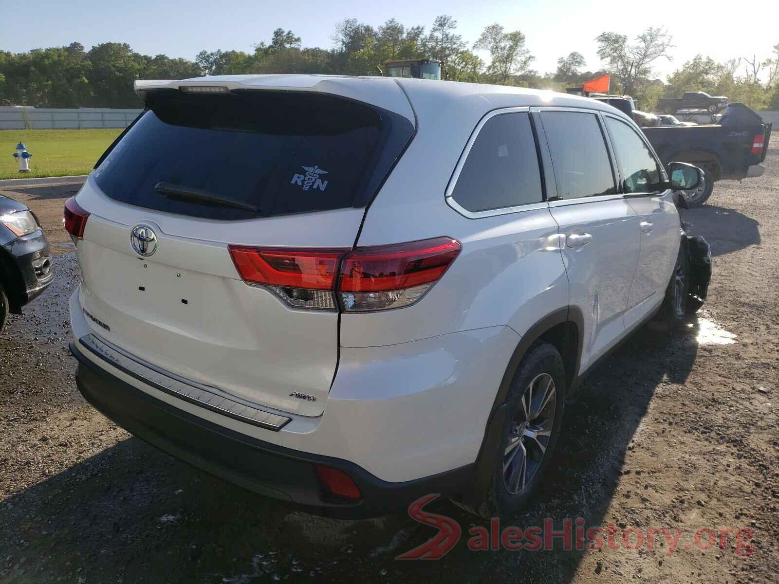 5TDBZRFH7KS725062 2019 TOYOTA HIGHLANDER