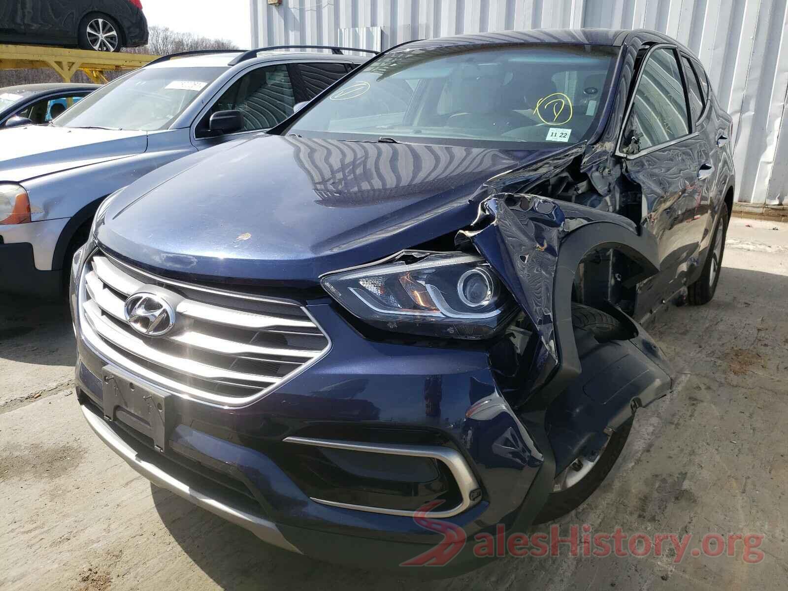 5XYZT3LB2HG499600 2017 HYUNDAI SANTA FE