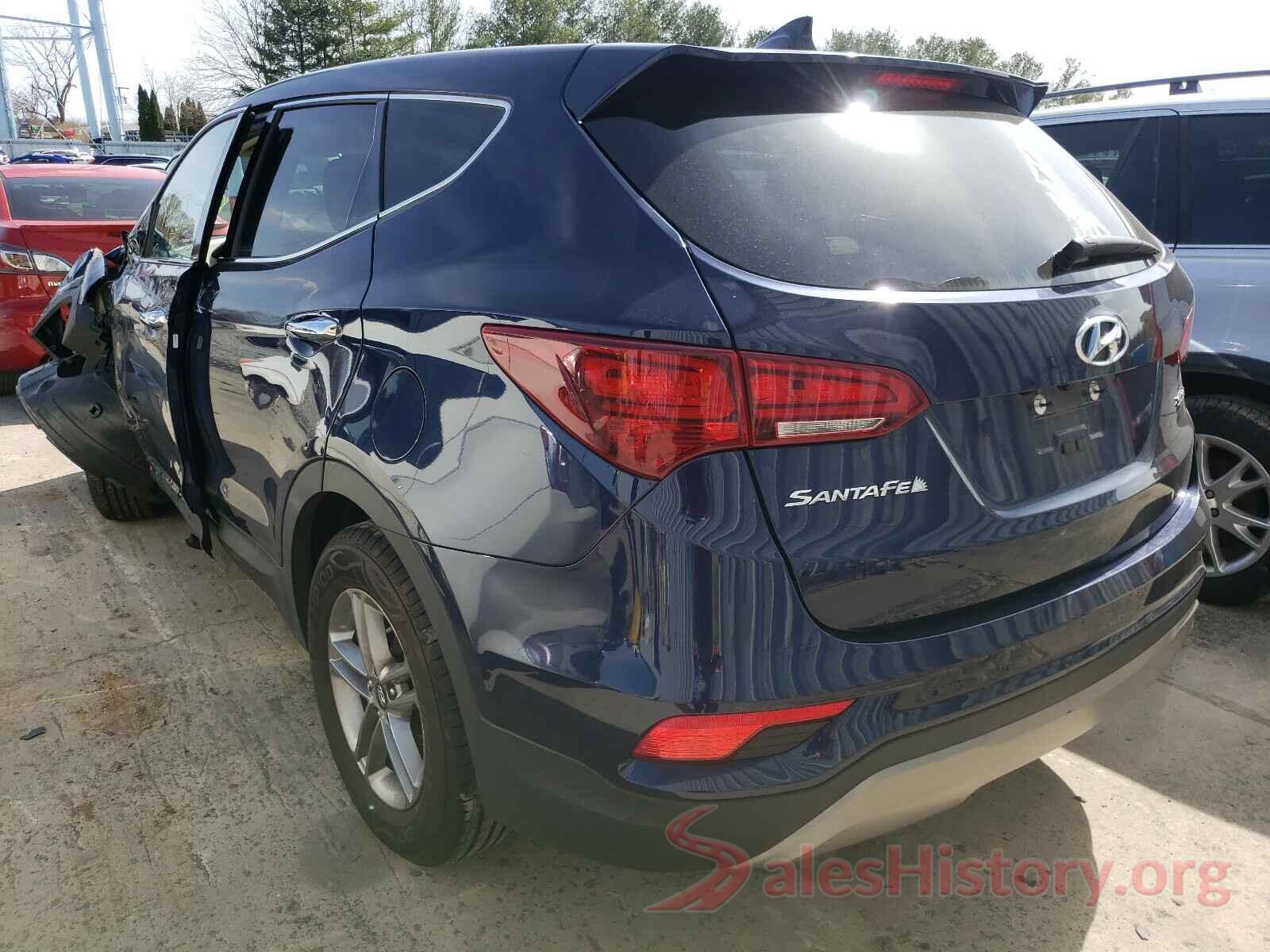 5XYZT3LB2HG499600 2017 HYUNDAI SANTA FE