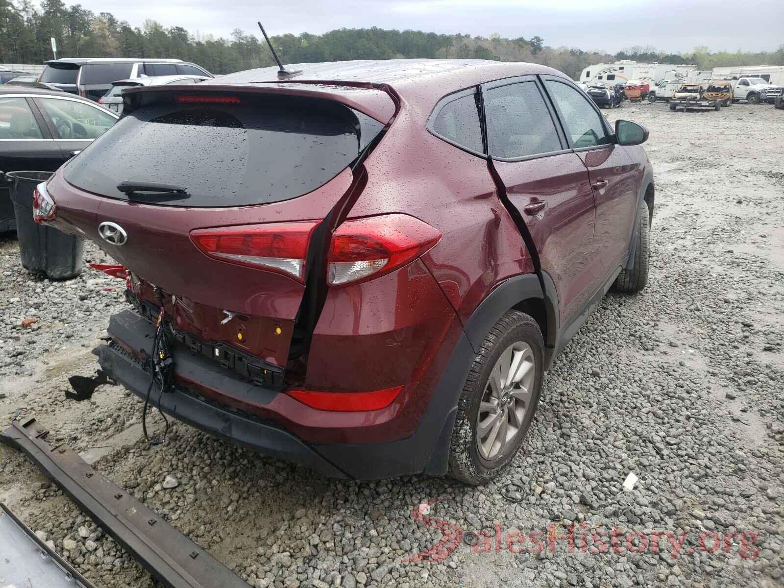 KM8J23A41HU507300 2017 HYUNDAI TUCSON