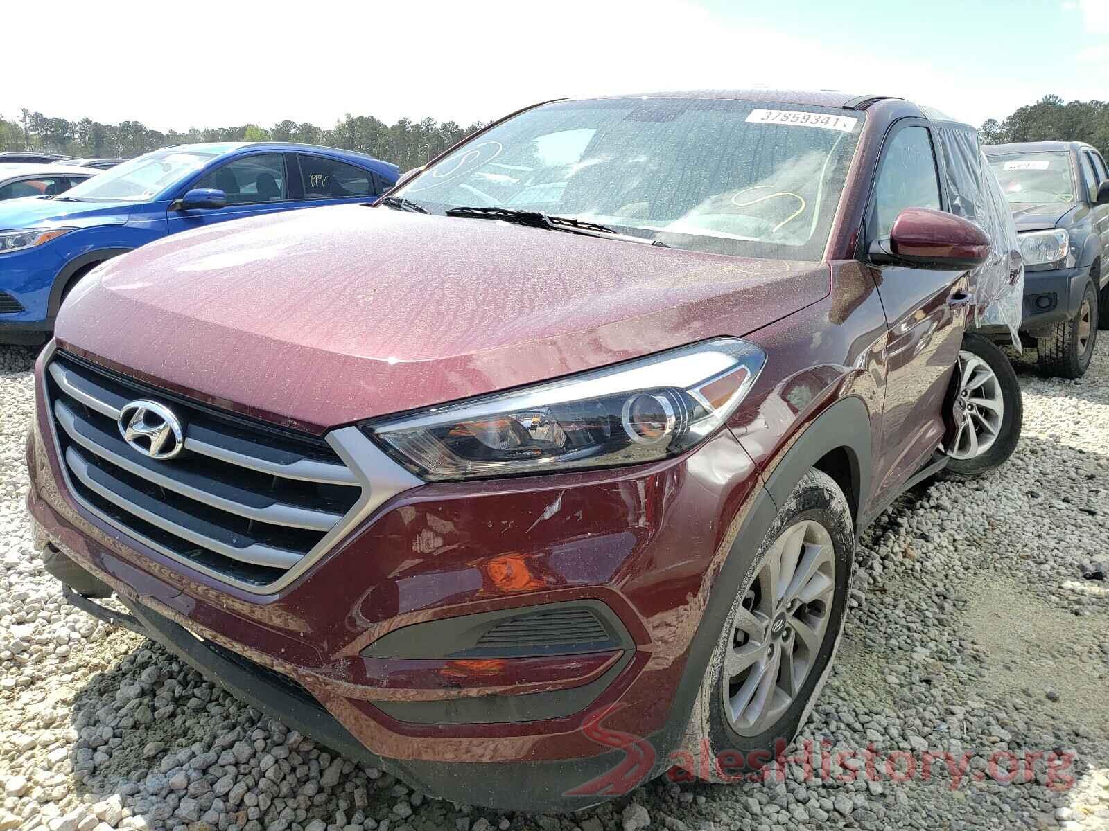 KM8J23A41HU507300 2017 HYUNDAI TUCSON