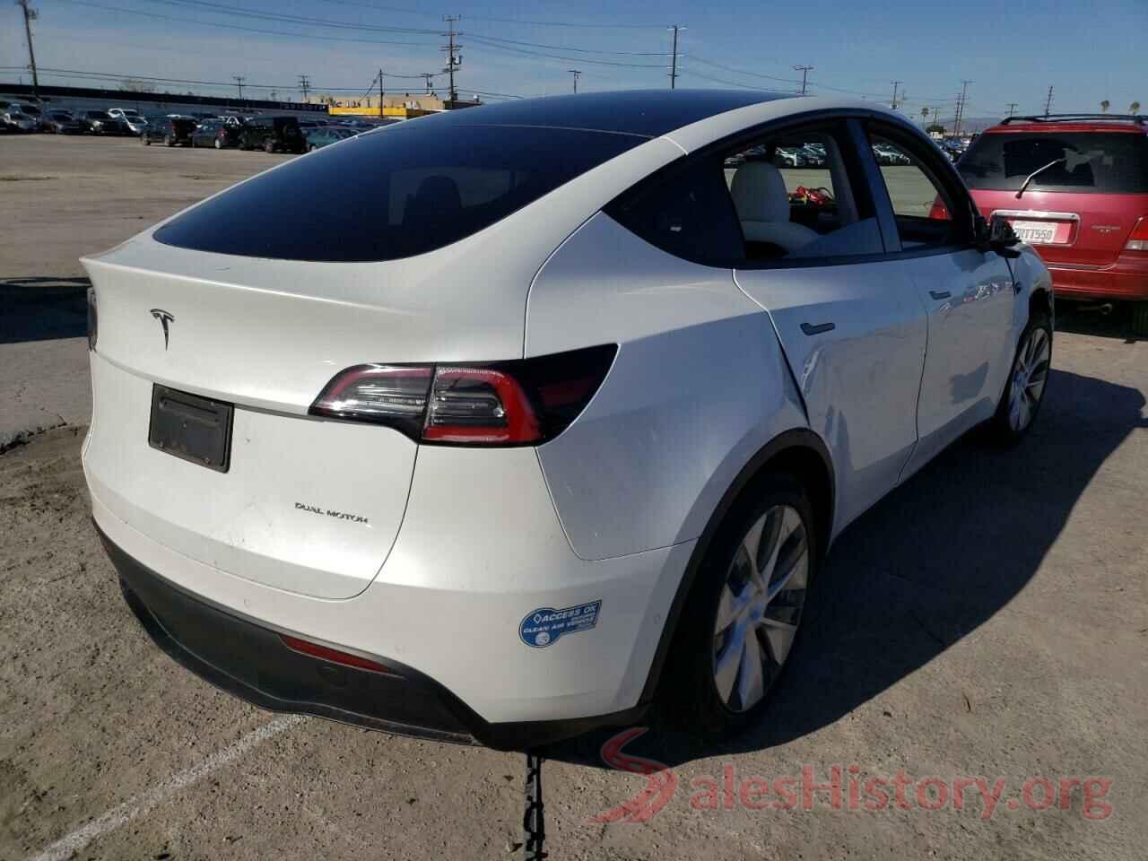 5YJYGDEE3LF023319 2020 TESLA MODEL Y