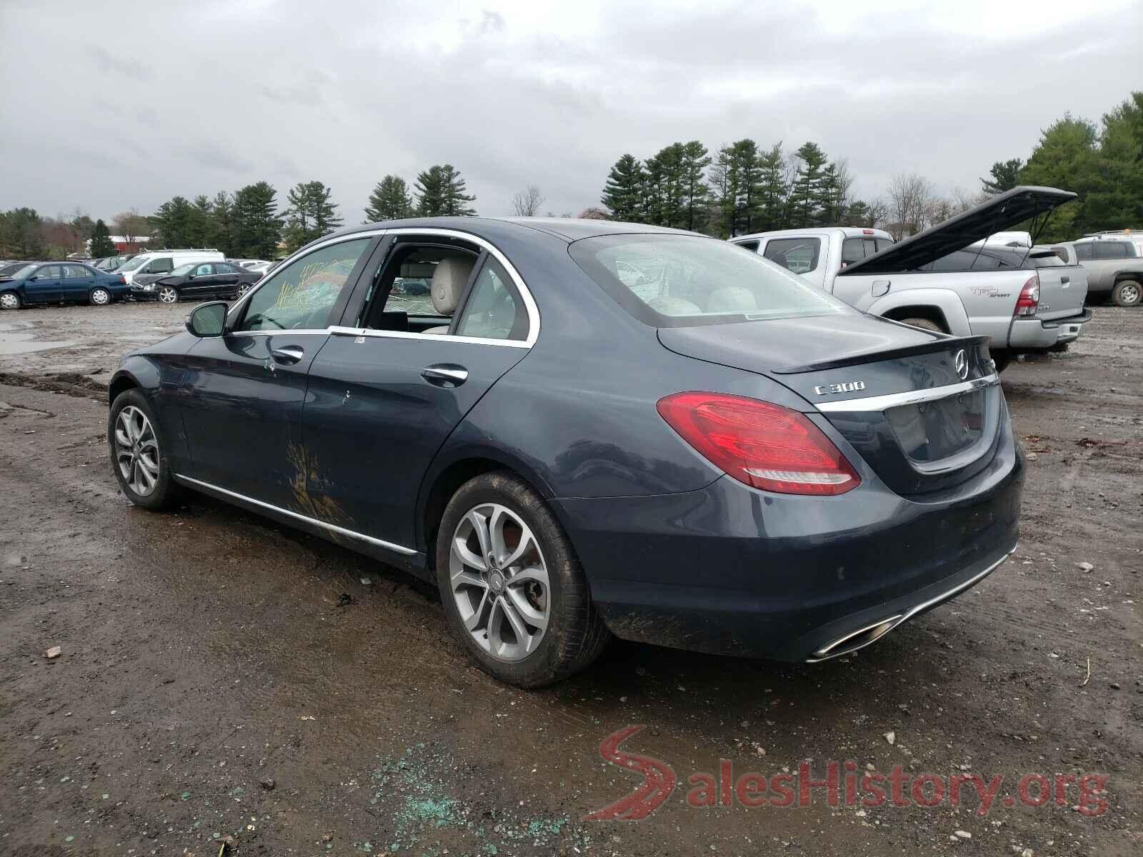 55SWF4KB3GU102756 2016 MERCEDES-BENZ C CLASS