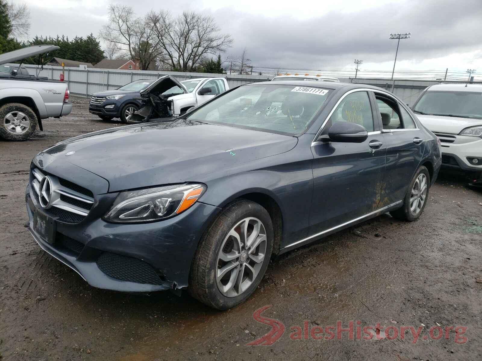 55SWF4KB3GU102756 2016 MERCEDES-BENZ C CLASS