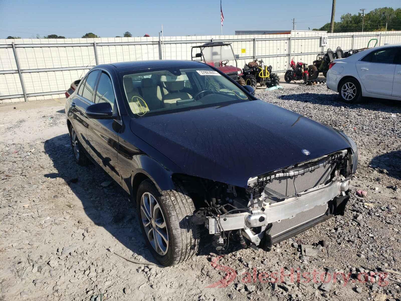 55SWF4KB9GU161598 2016 MERCEDES-BENZ C CLASS