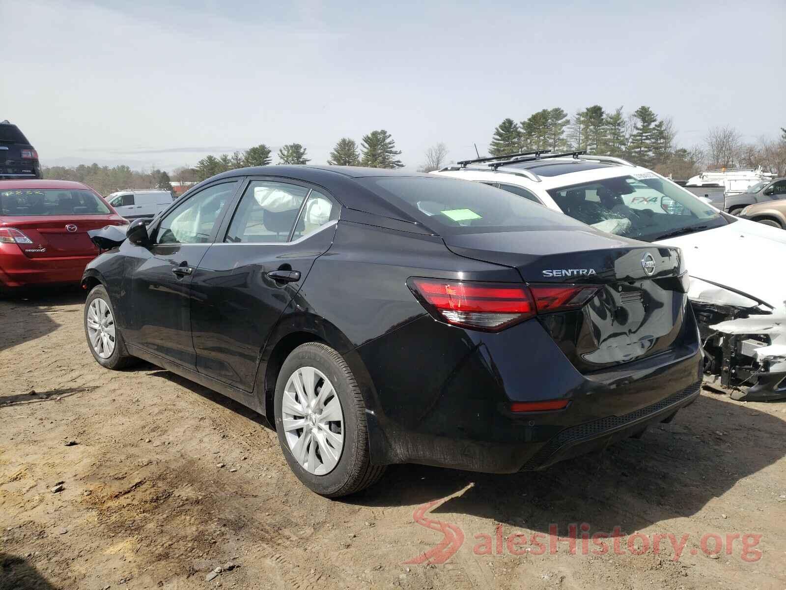 3N1AB8BV6LY276282 2020 NISSAN SENTRA