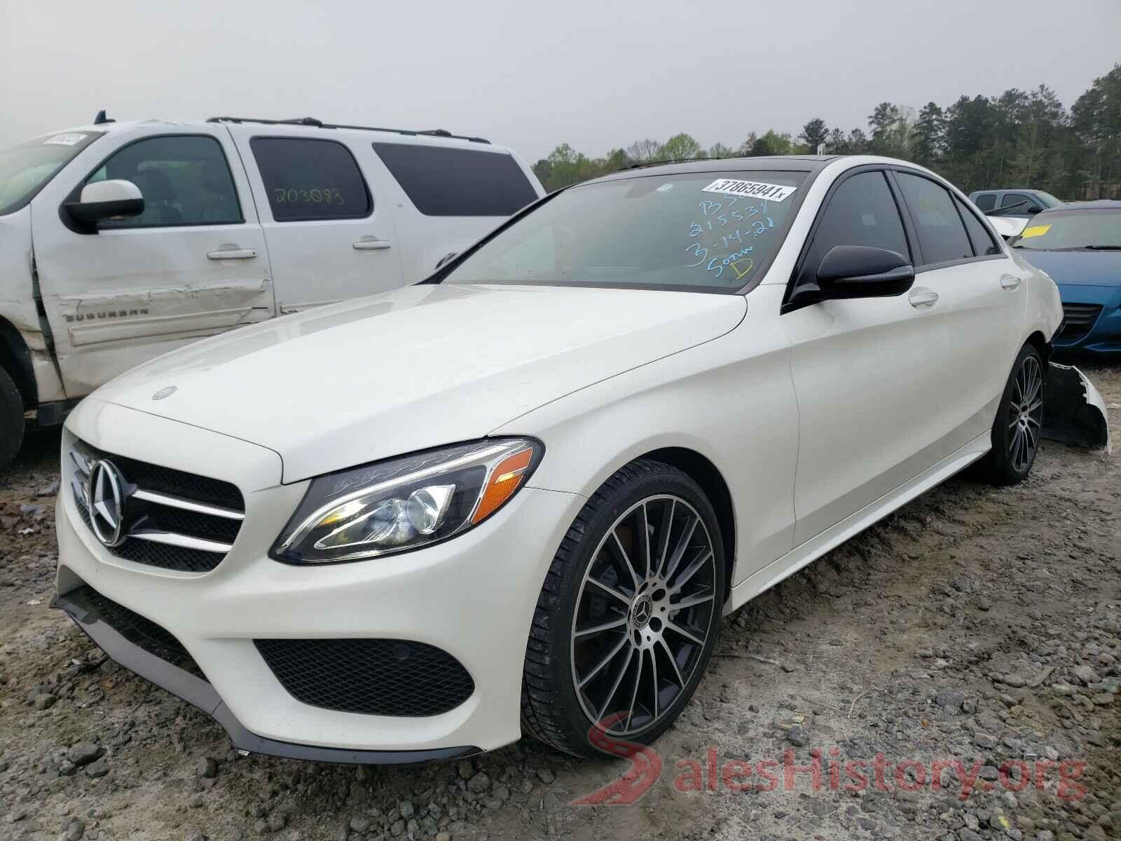 55SWF4JB9HU215534 2017 MERCEDES-BENZ C CLASS