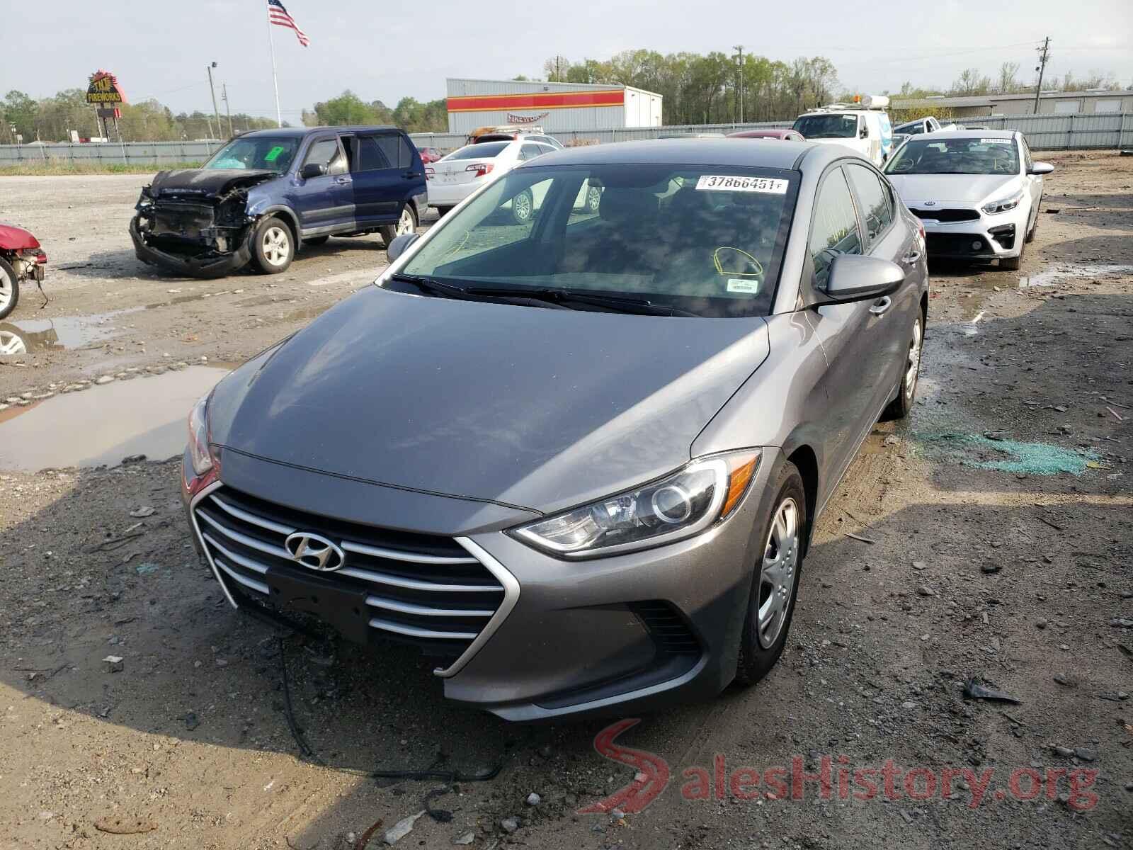 5NPD74LFXJH341303 2018 HYUNDAI ELANTRA