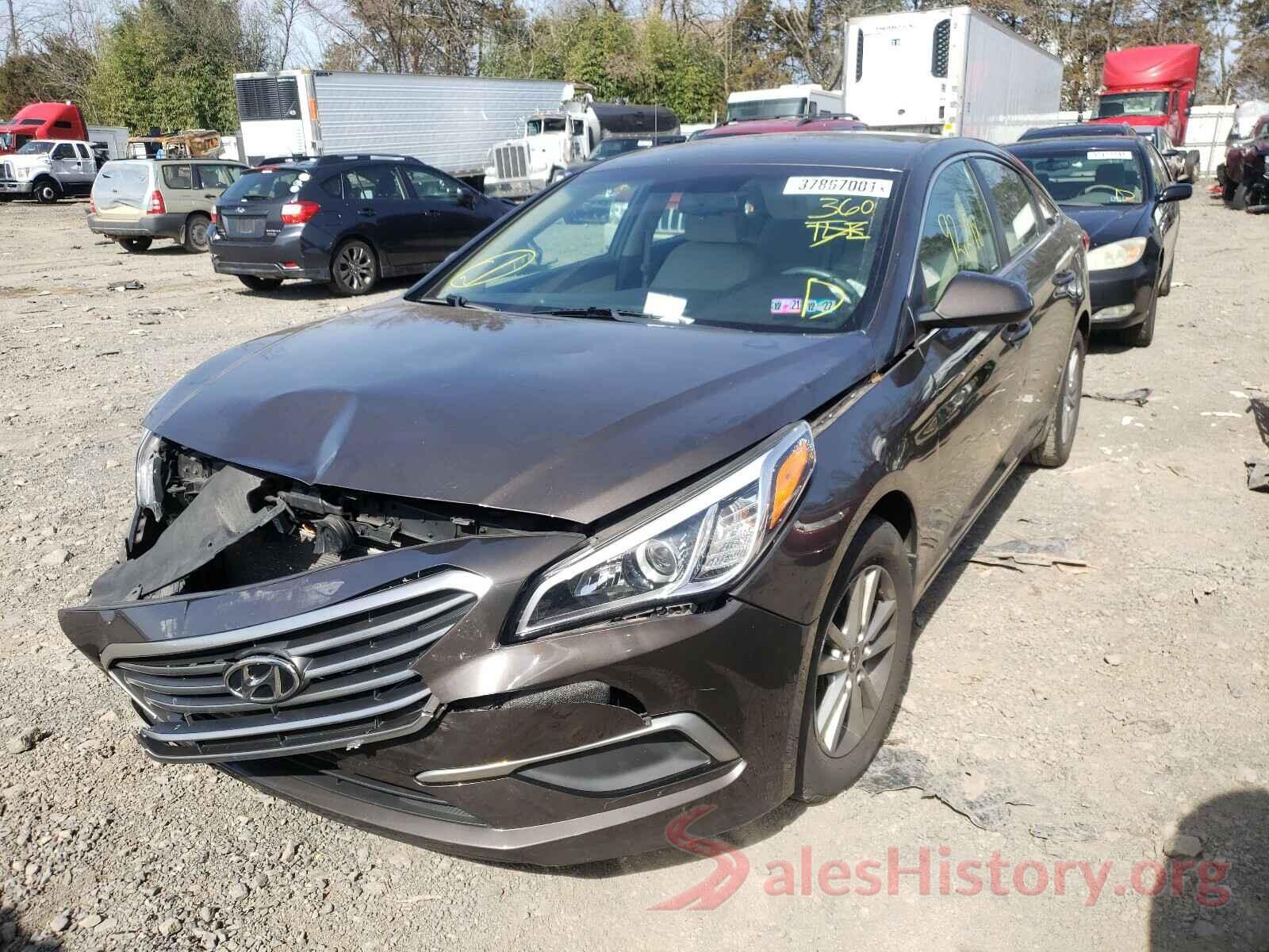 5NPE24AF5GH287973 2016 HYUNDAI SONATA