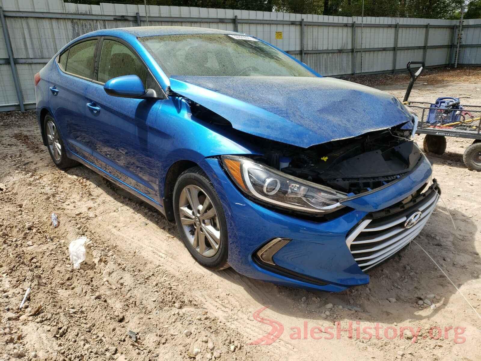 5NPD84LF7HH187589 2017 HYUNDAI ELANTRA