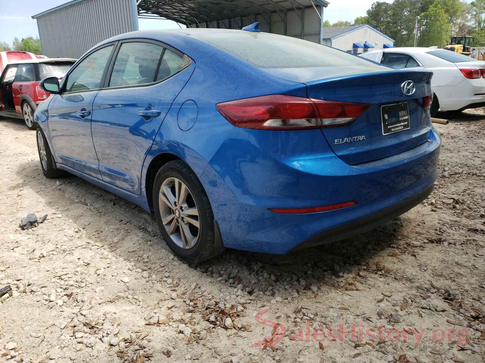 5NPD84LF7HH187589 2017 HYUNDAI ELANTRA