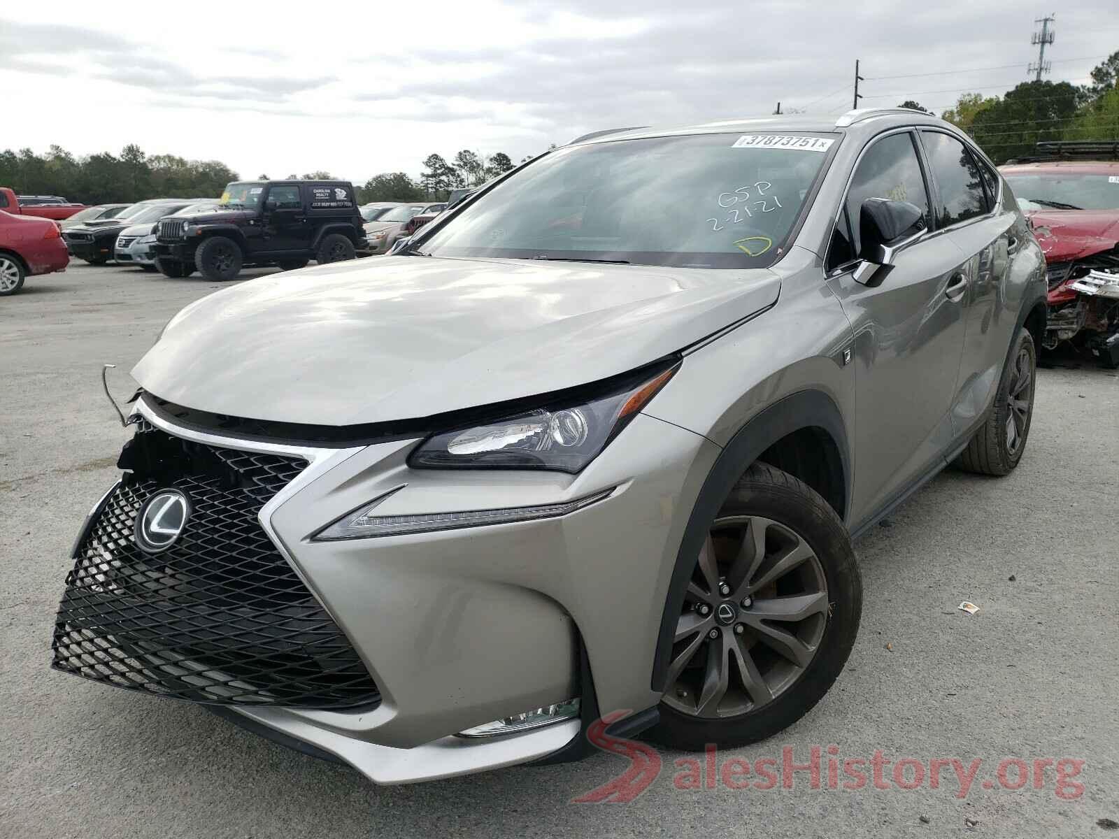 JTJYARBZXH2067511 2017 LEXUS NX