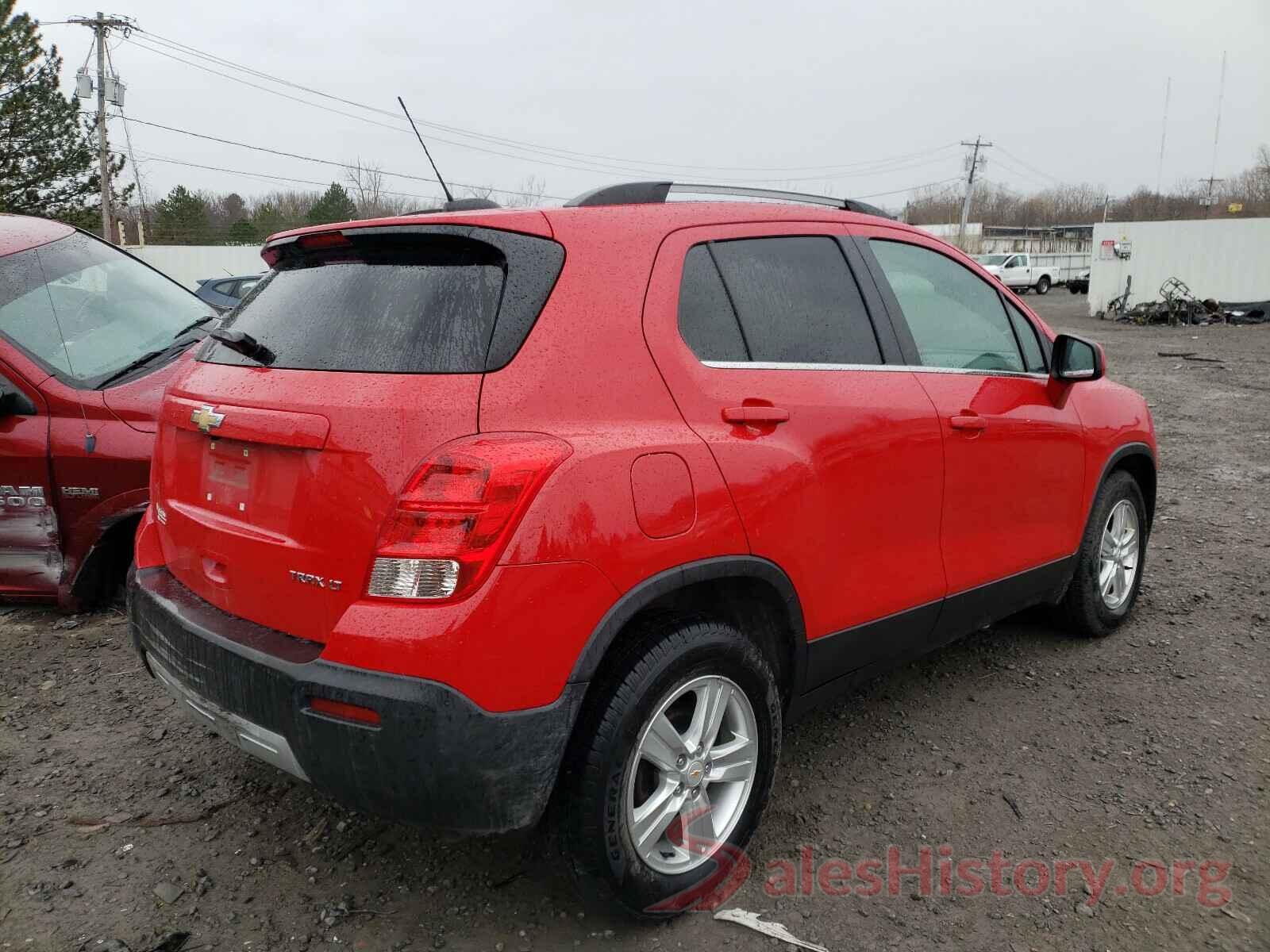 KL7CJLSB0GB738922 2016 CHEVROLET TRAX