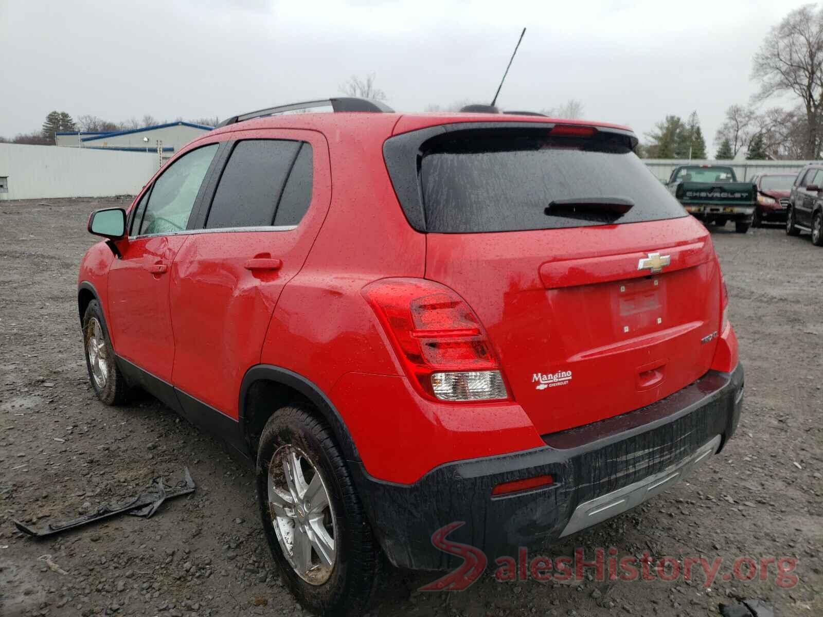 KL7CJLSB0GB738922 2016 CHEVROLET TRAX