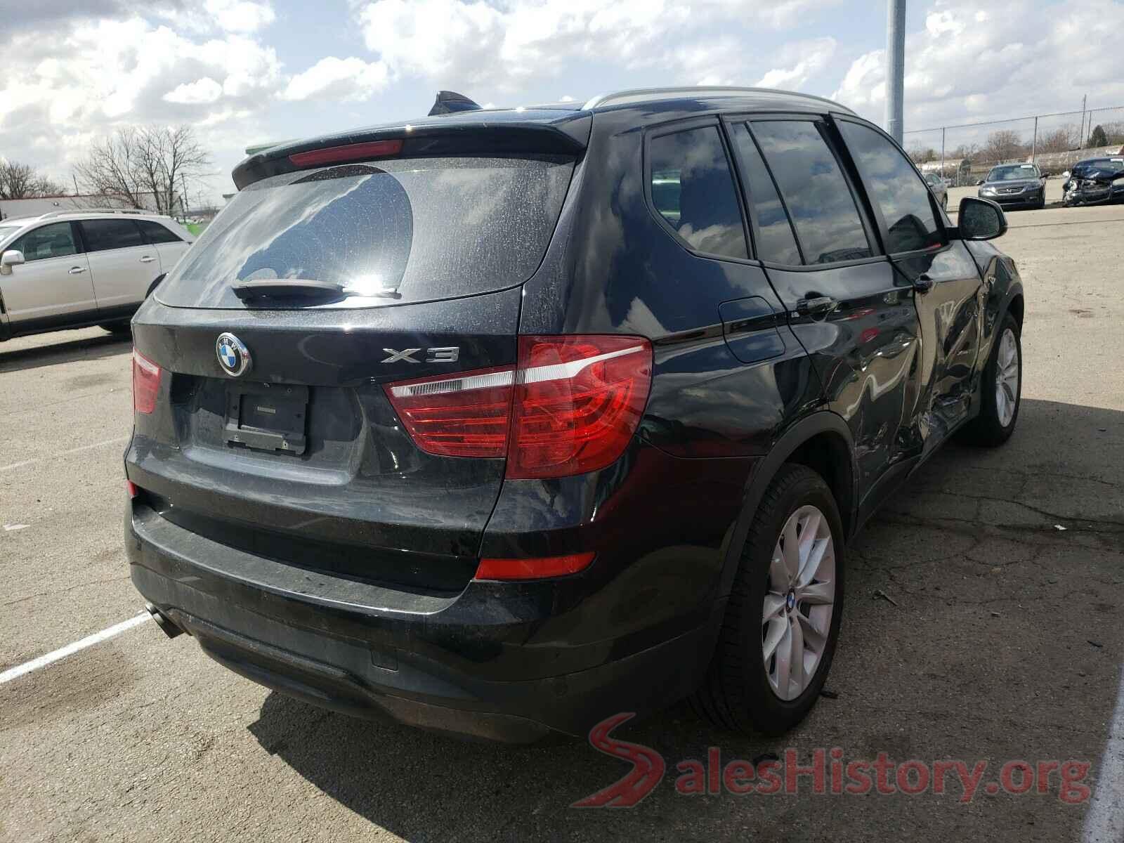 5UXWX9C59G0D70361 2016 BMW X3