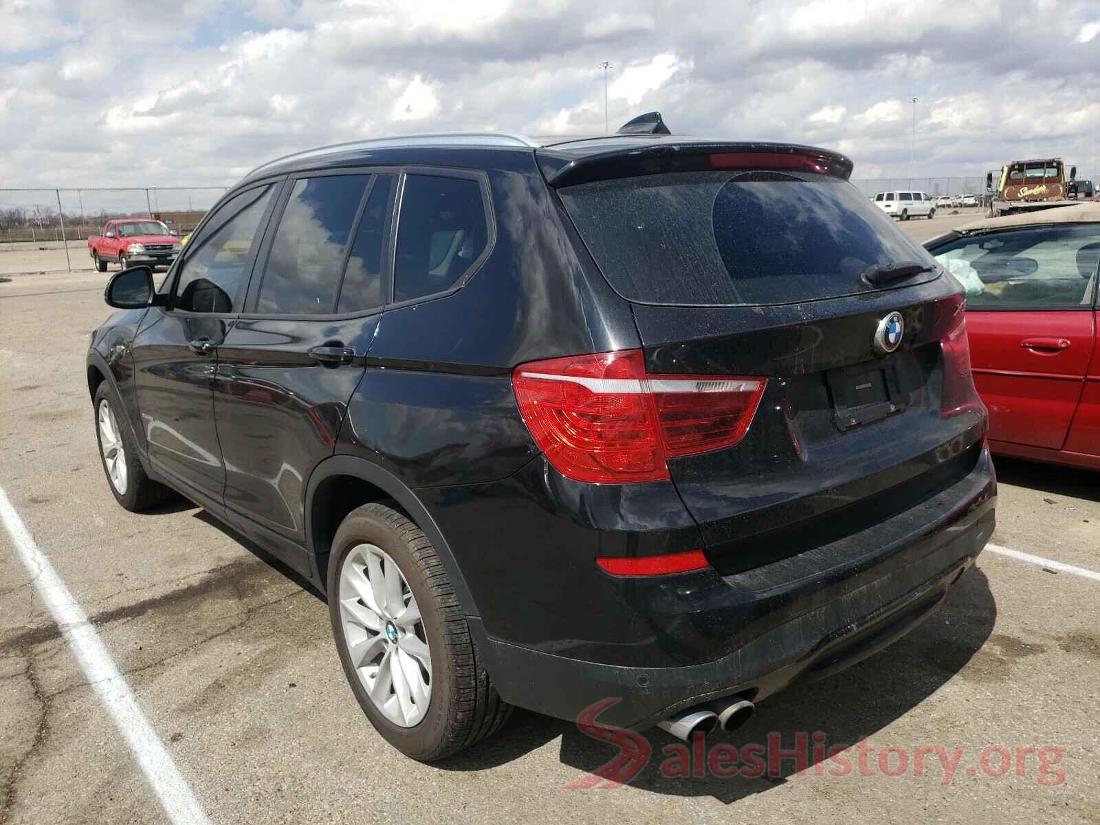 5UXWX9C59G0D70361 2016 BMW X3