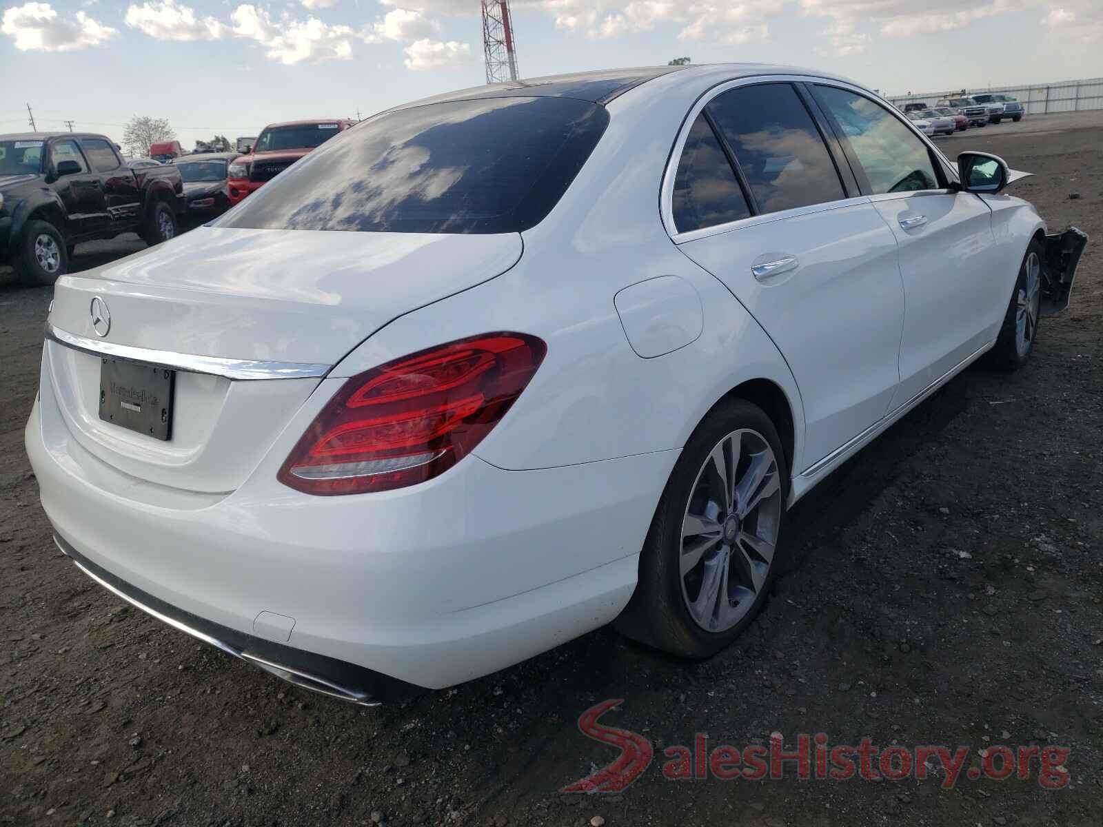 55SWF4JB2HU204665 2017 MERCEDES-BENZ C CLASS