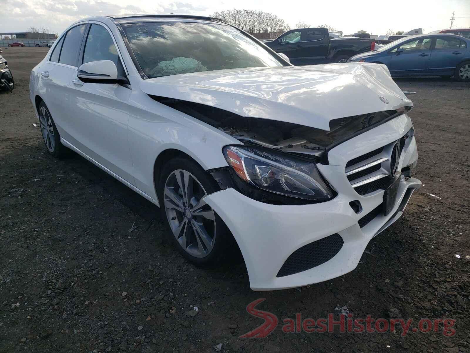 55SWF4JB2HU204665 2017 MERCEDES-BENZ C CLASS