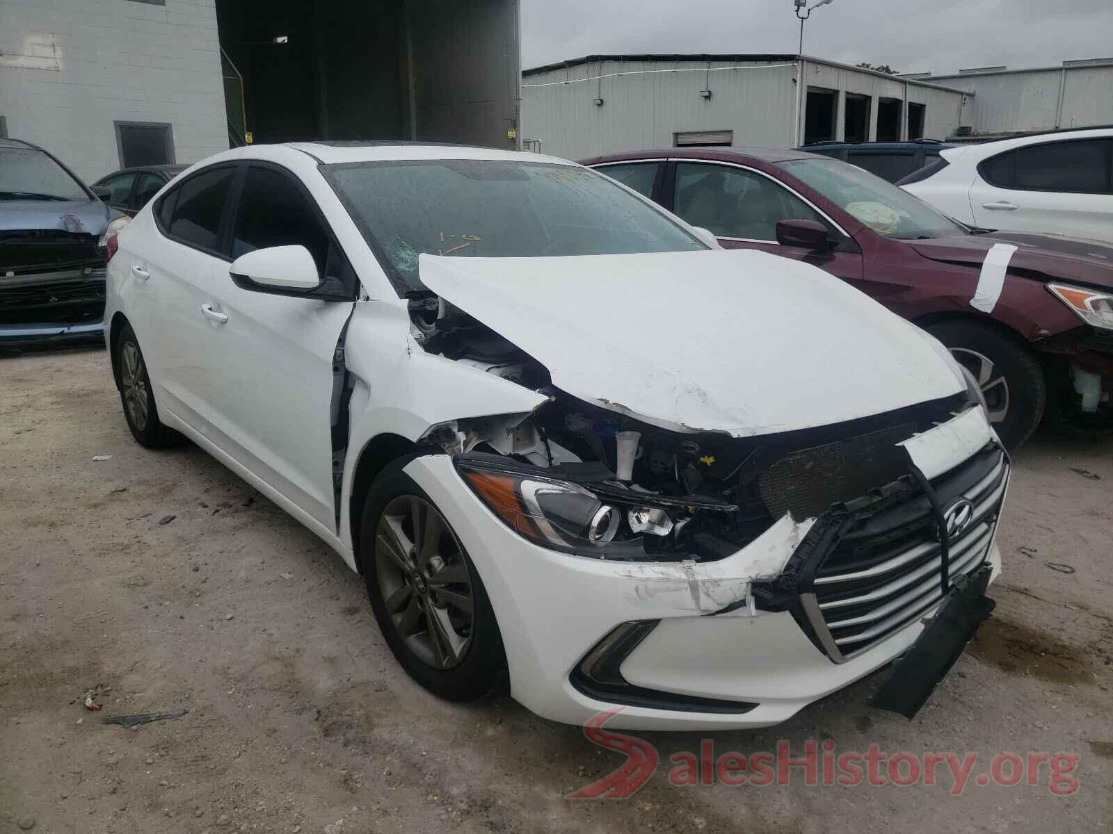 5NPD84LF0JH284607 2018 HYUNDAI ELANTRA