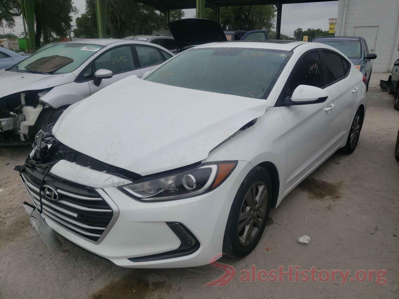 5NPD84LF0JH284607 2018 HYUNDAI ELANTRA