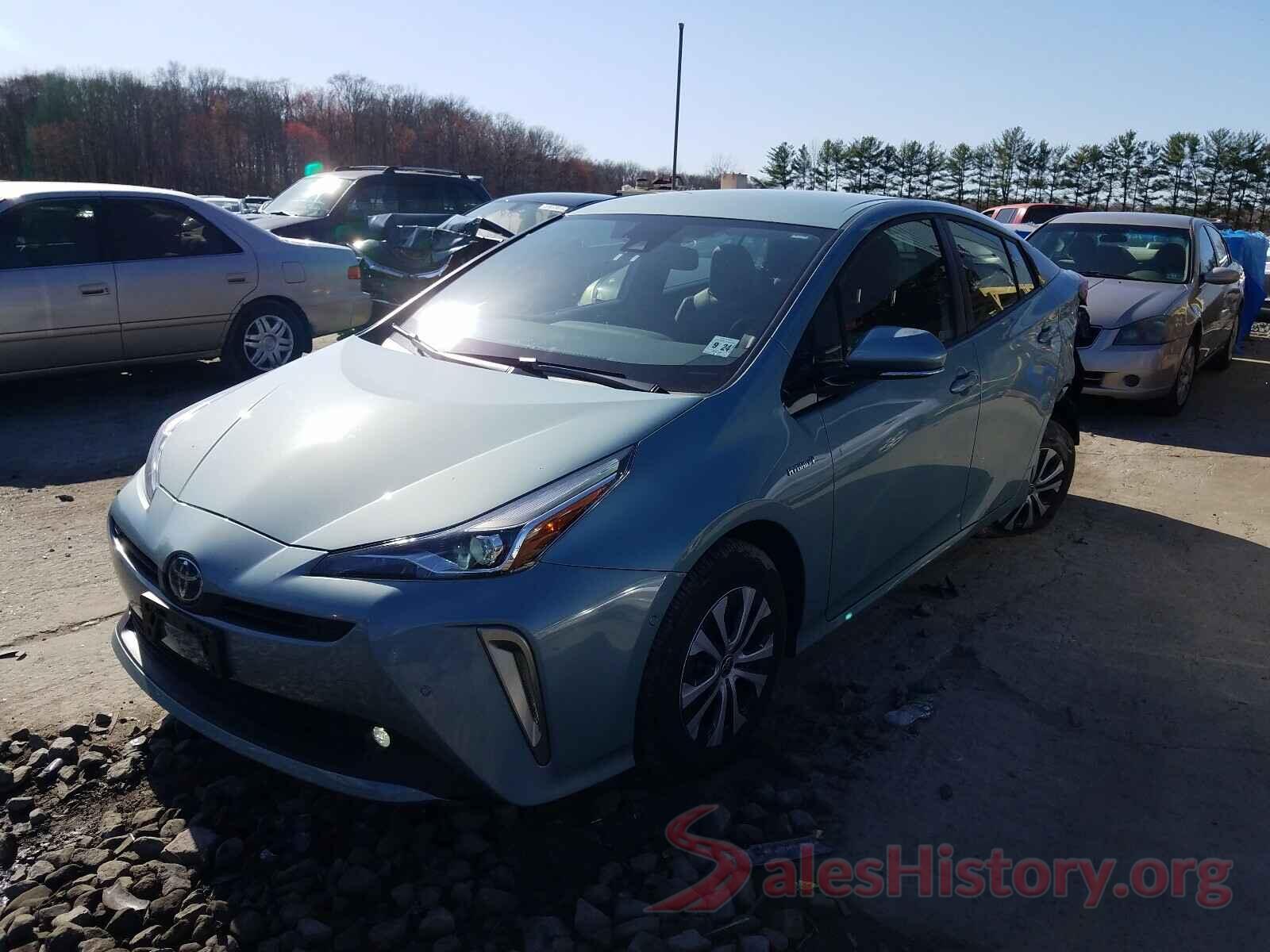 JTDL9RFU3K3008872 2019 TOYOTA PRIUS