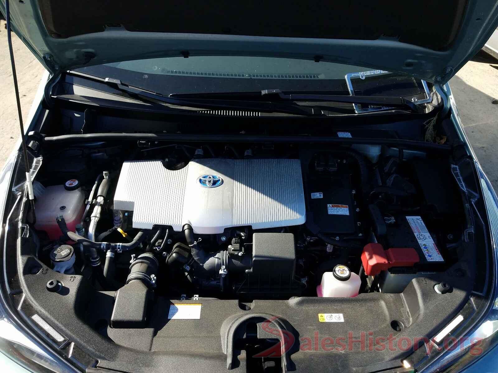 JTDL9RFU3K3008872 2019 TOYOTA PRIUS