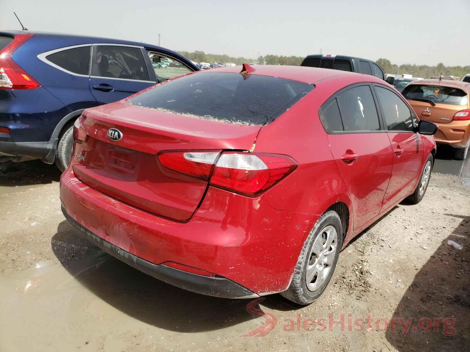 KNAFK4A62G5510553 2016 KIA FORTE