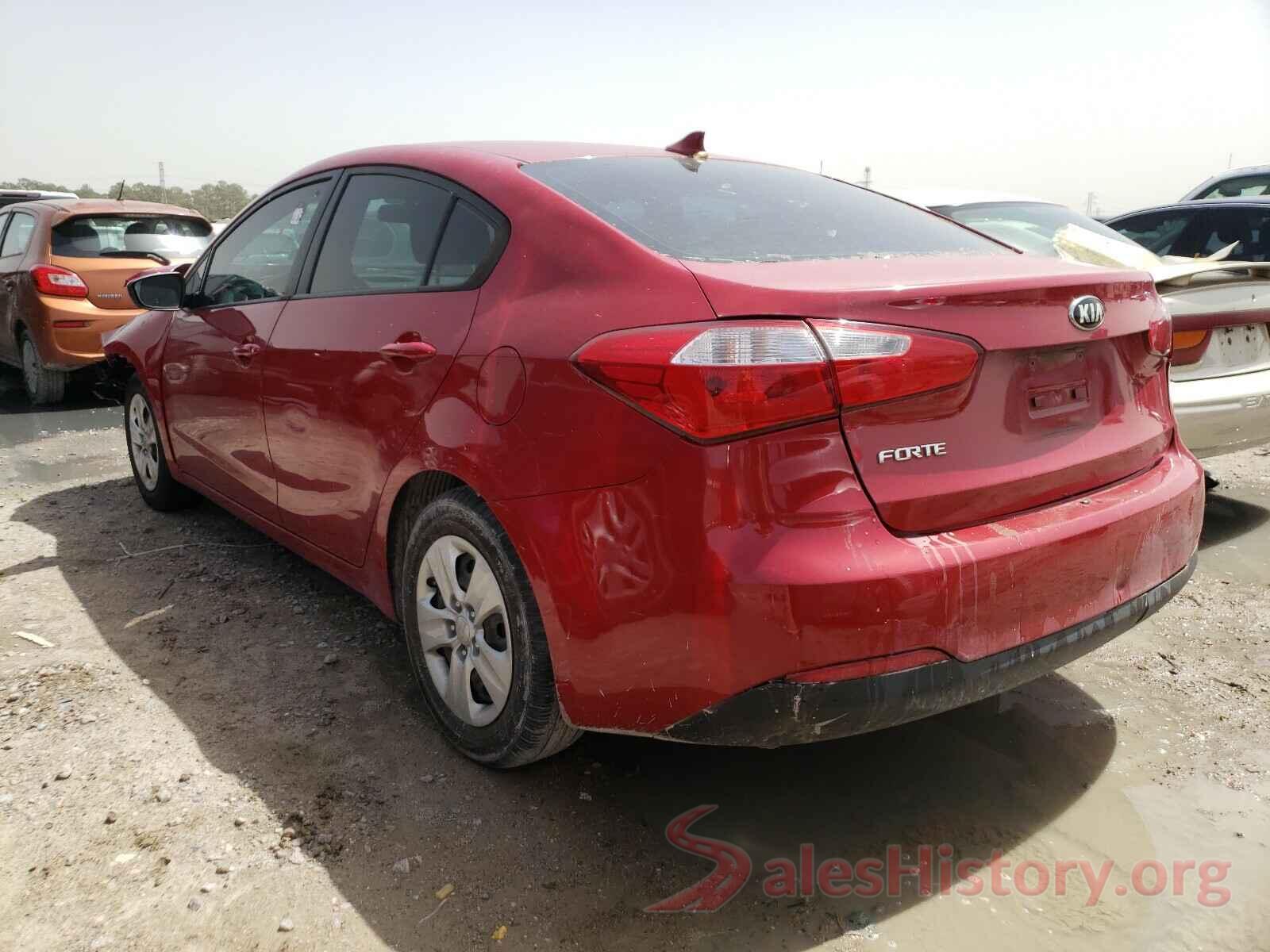 KNAFK4A62G5510553 2016 KIA FORTE