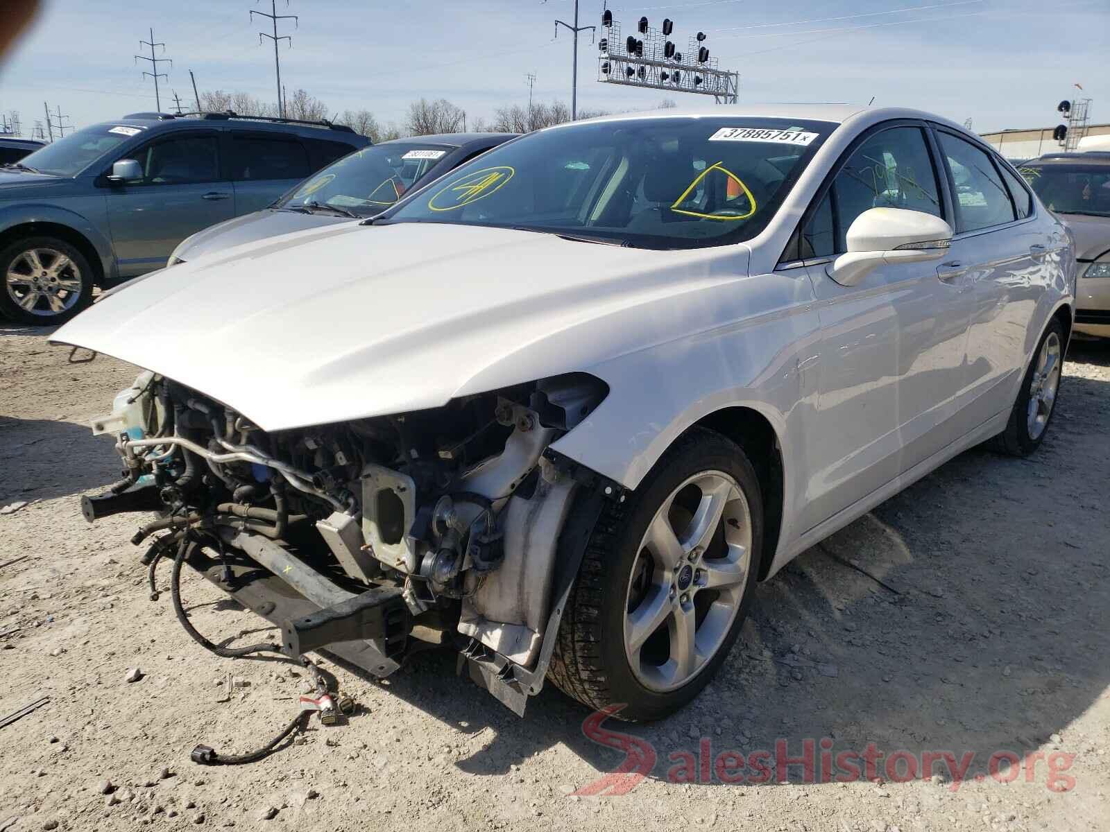 3FA6P0HD6GR325166 2016 FORD FUSION