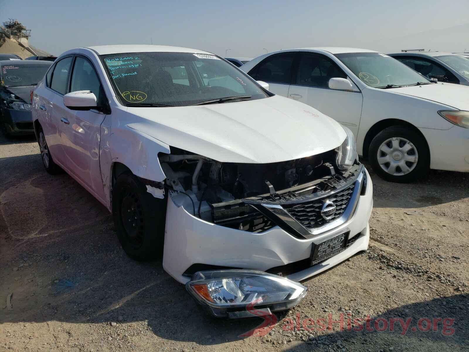 3N1AB7AP9HY357037 2017 NISSAN SENTRA