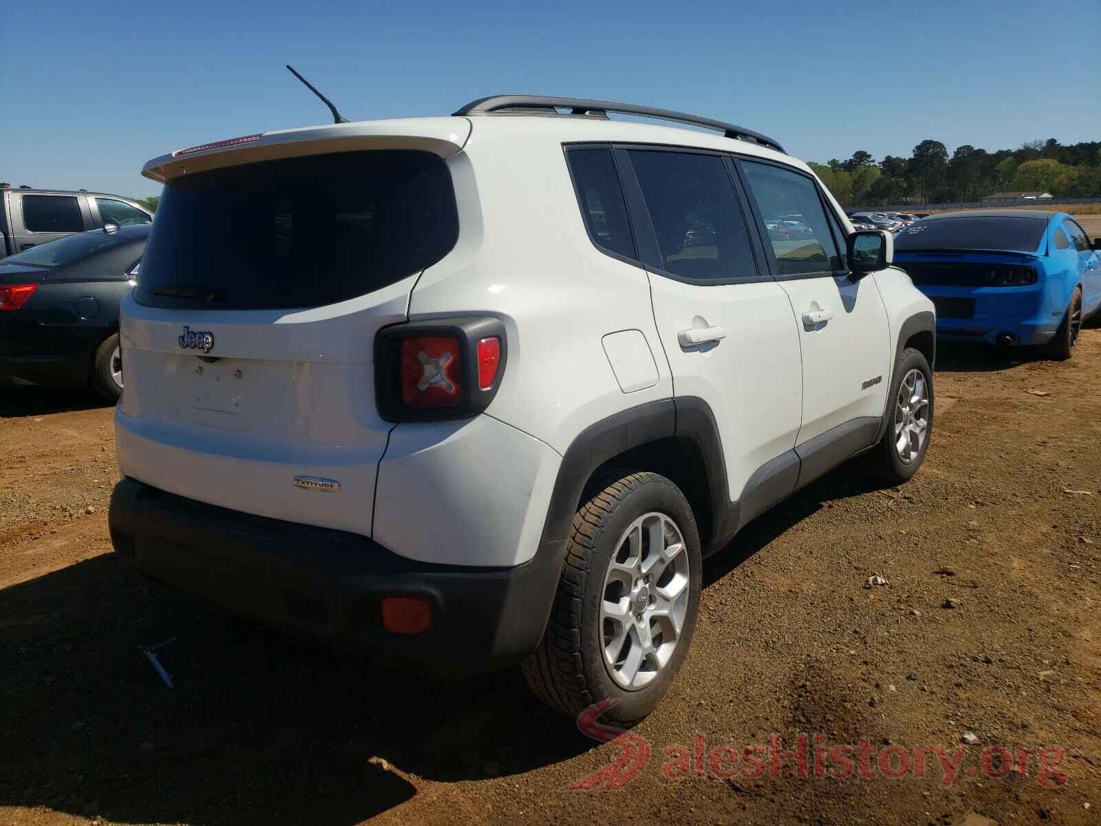 ZACCJABT4GPC45220 2016 JEEP RENEGADE