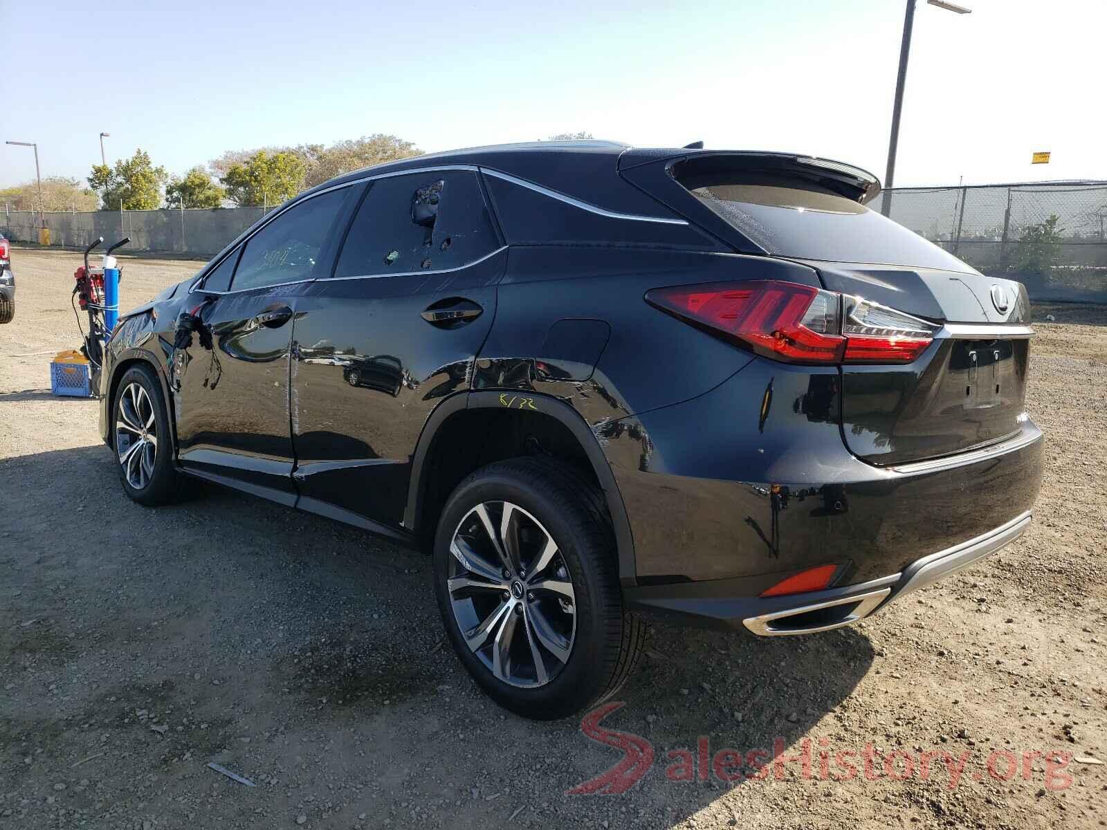 2T2HZMAA9MC191500 2021 LEXUS RX350