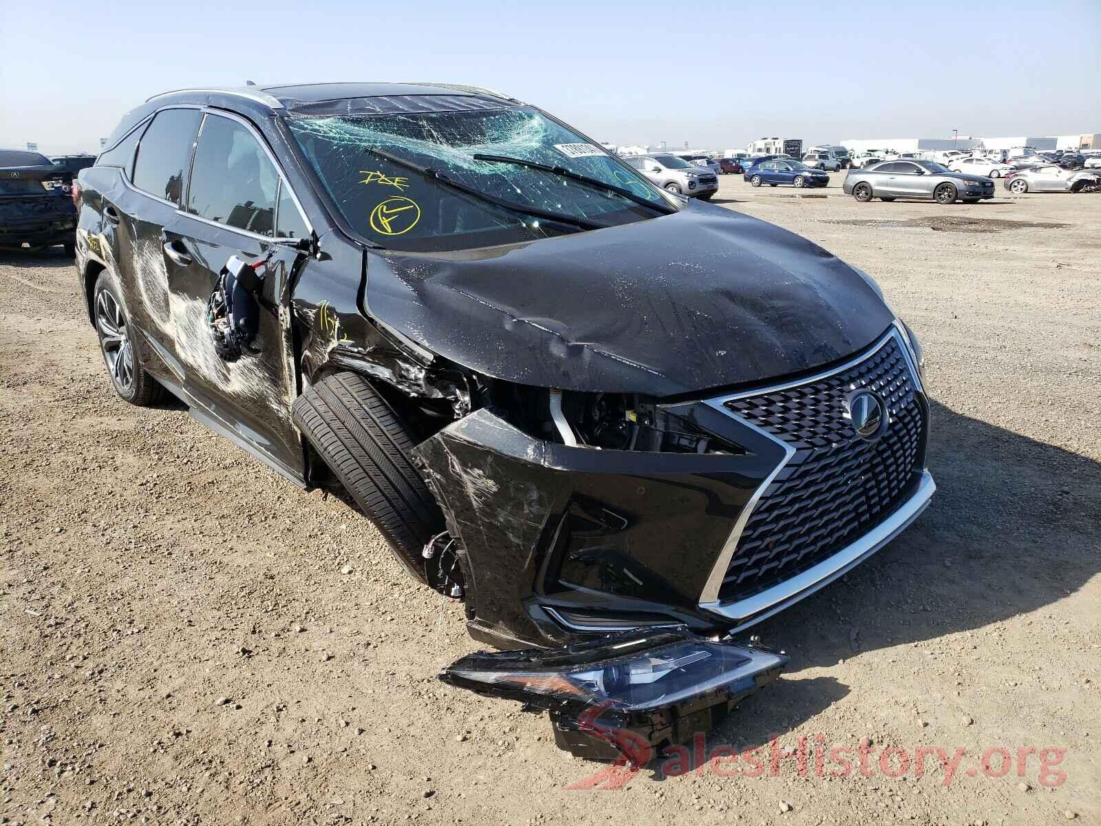 2T2HZMAA9MC191500 2021 LEXUS RX350