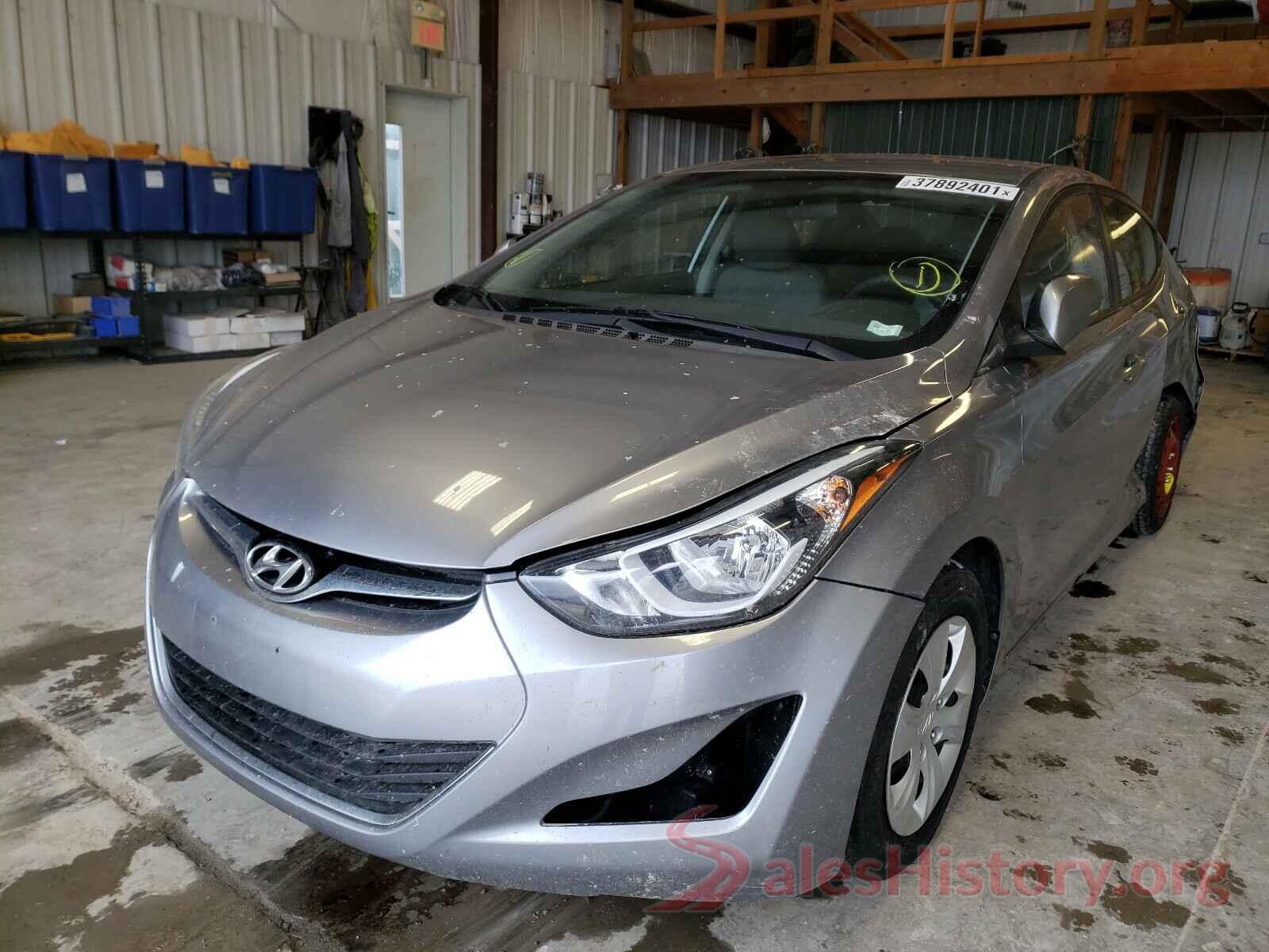 5NPDH4AE7GH763299 2016 HYUNDAI ELANTRA