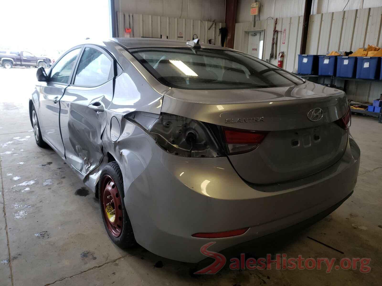 5NPDH4AE7GH763299 2016 HYUNDAI ELANTRA