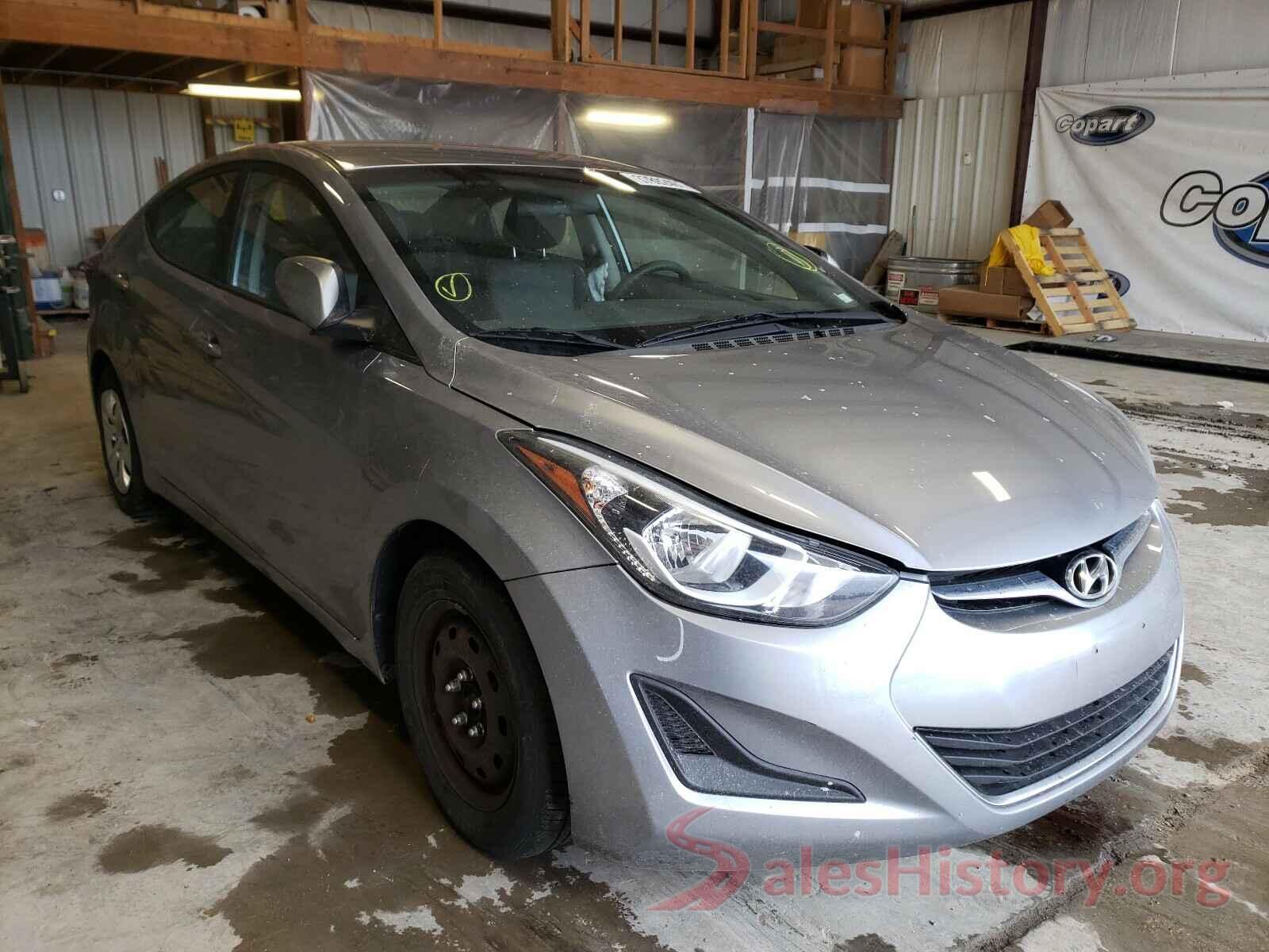 5NPDH4AE7GH763299 2016 HYUNDAI ELANTRA