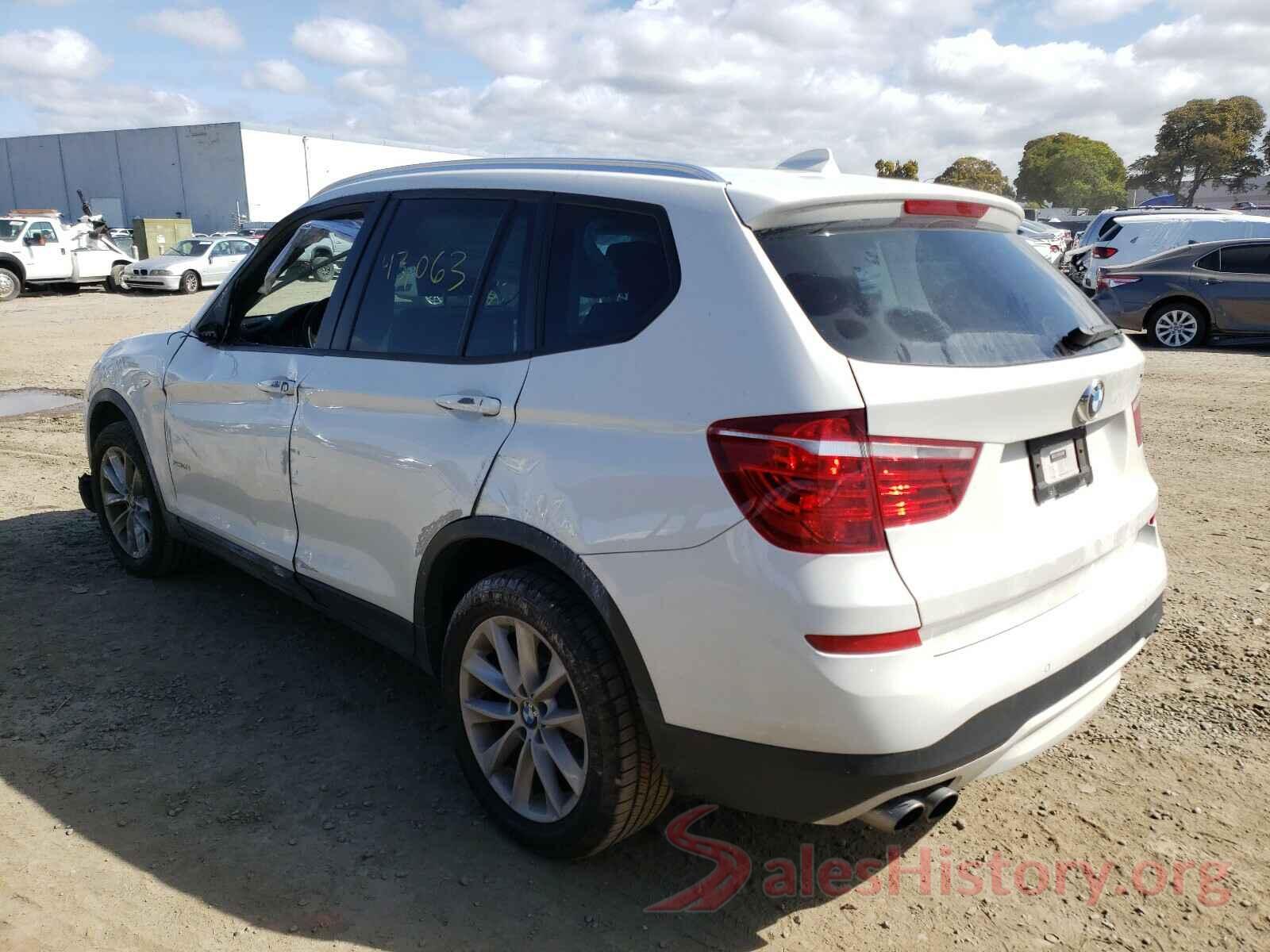 5UXWZ7C32H0V89285 2017 BMW X3