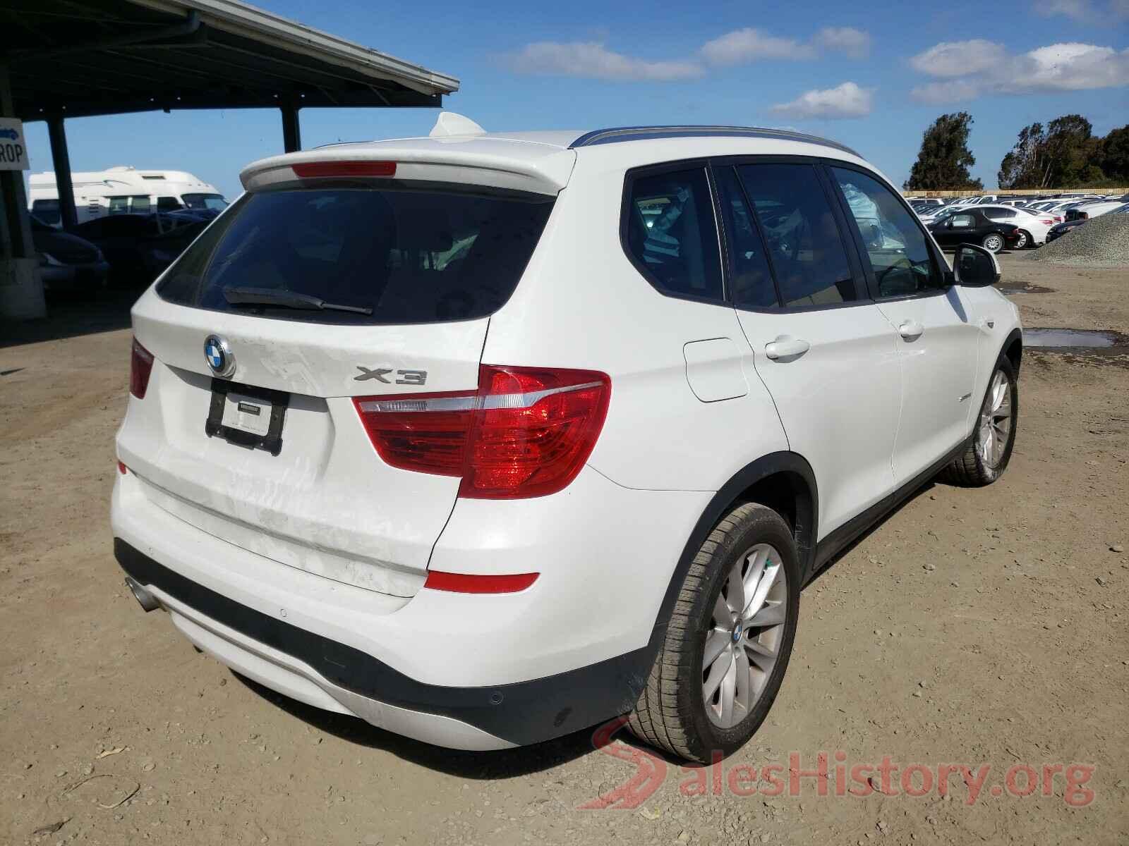 5UXWZ7C32H0V89285 2017 BMW X3