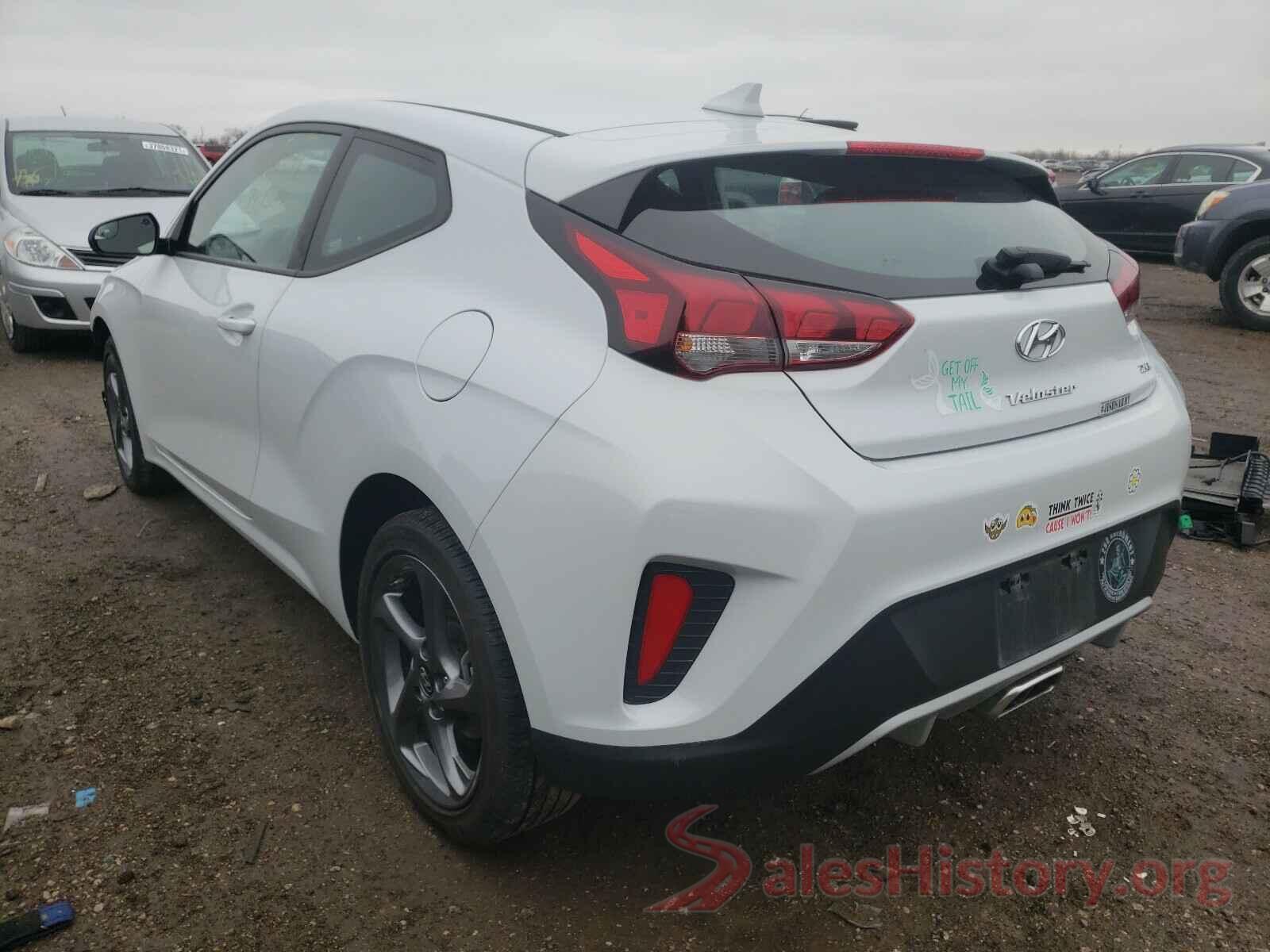 KMHTG6AF1KU008808 2019 HYUNDAI VELOSTER