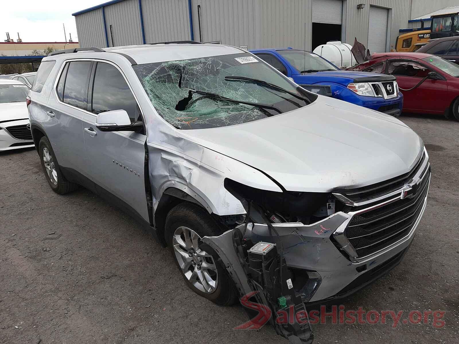 1GNERGKW4KJ228707 2019 CHEVROLET TRAVERSE