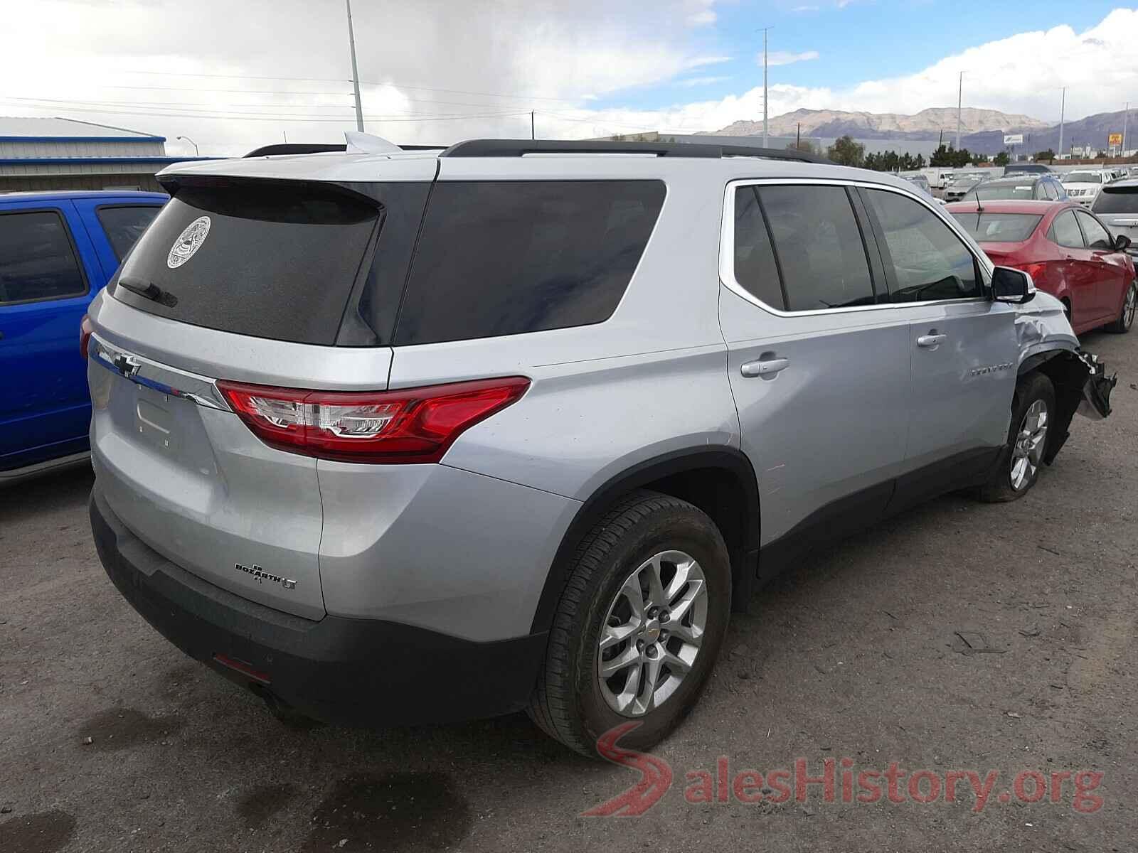 1GNERGKW4KJ228707 2019 CHEVROLET TRAVERSE