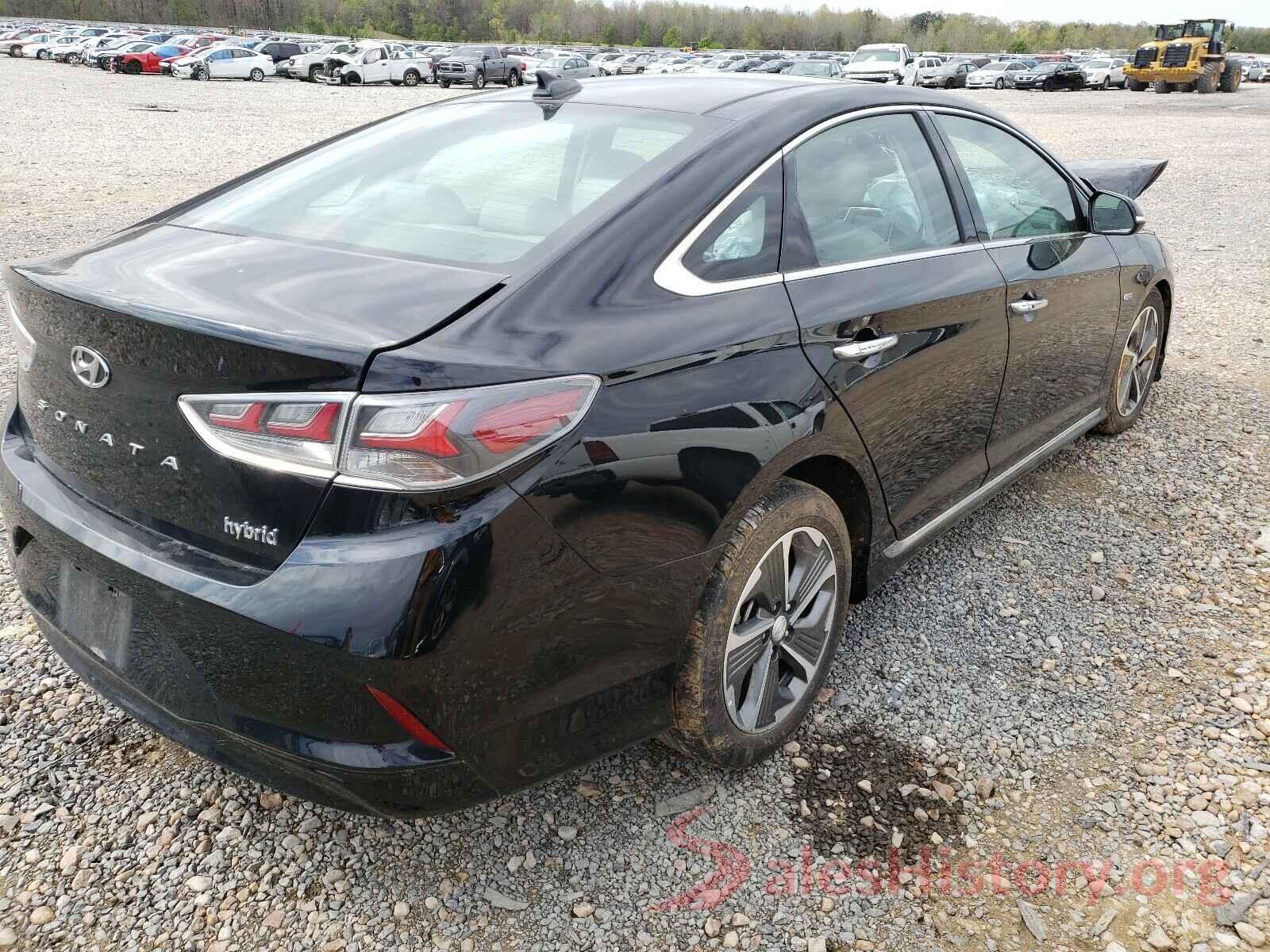 KMHE34L31KA09347 2019 HYUNDAI SONATA